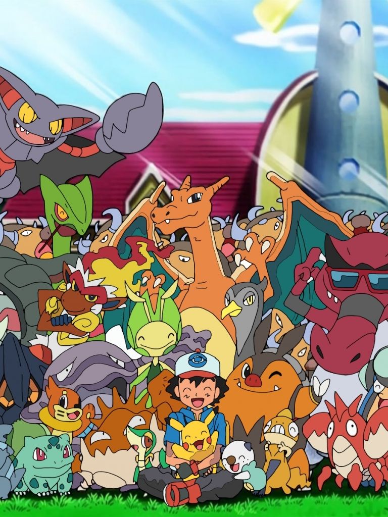 Free download Ash with his Pokemon by 70Jack90 [1920x1200] for your Desktop, Mobile & Tablet. Explore Pokemon Serena Wallpaper. Cool Pokemon Wallpaper HD, Pokemon Fennekin Wallpaper