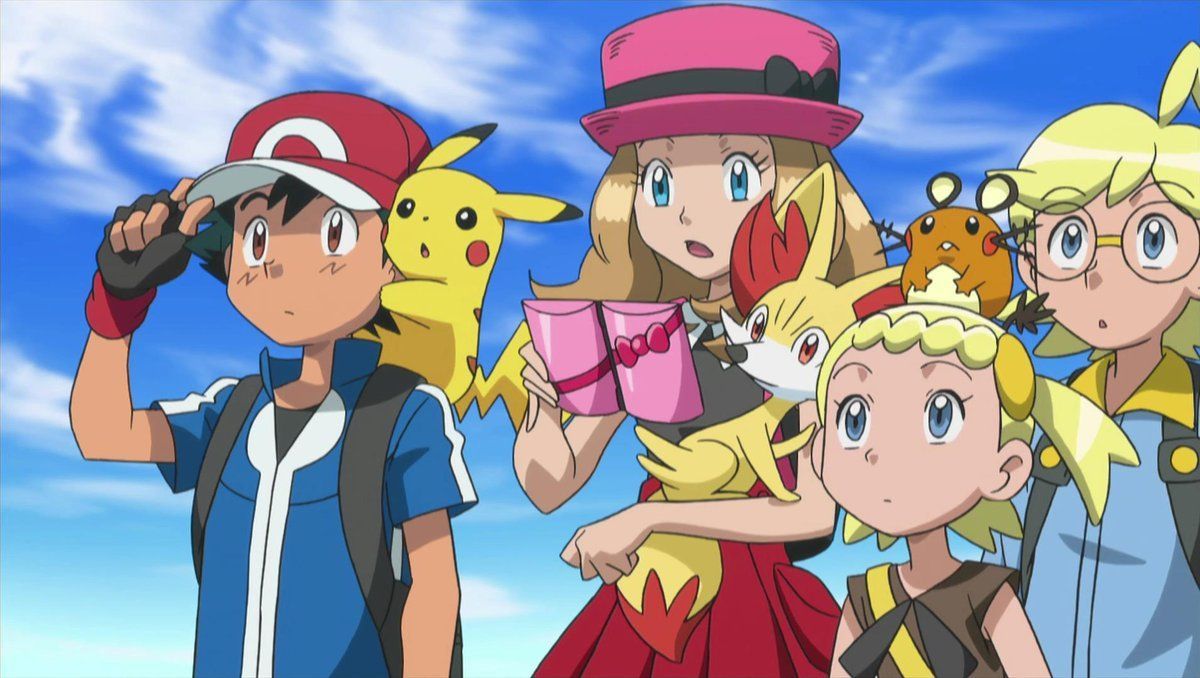 Pokemon XYZ Ash And Serena Wallpapers - Wallpaper Cave