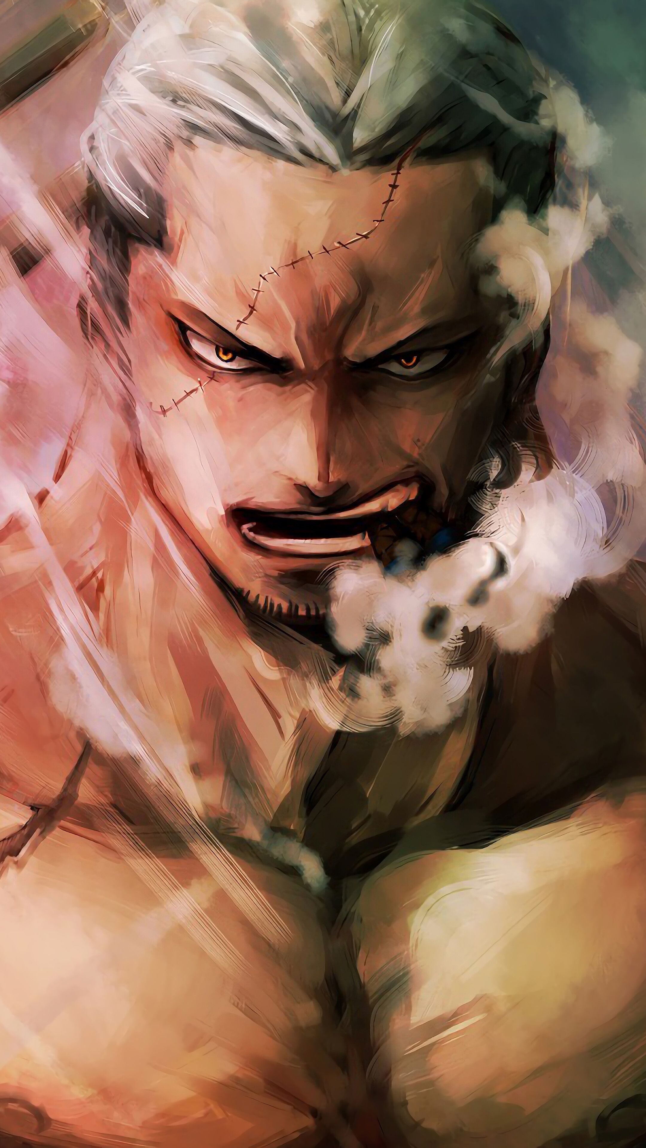 Smoker, One Piece, 4K phone HD Wallpaper, Image, Background, Photo and Picture. Mocah.org HD Wallpaper