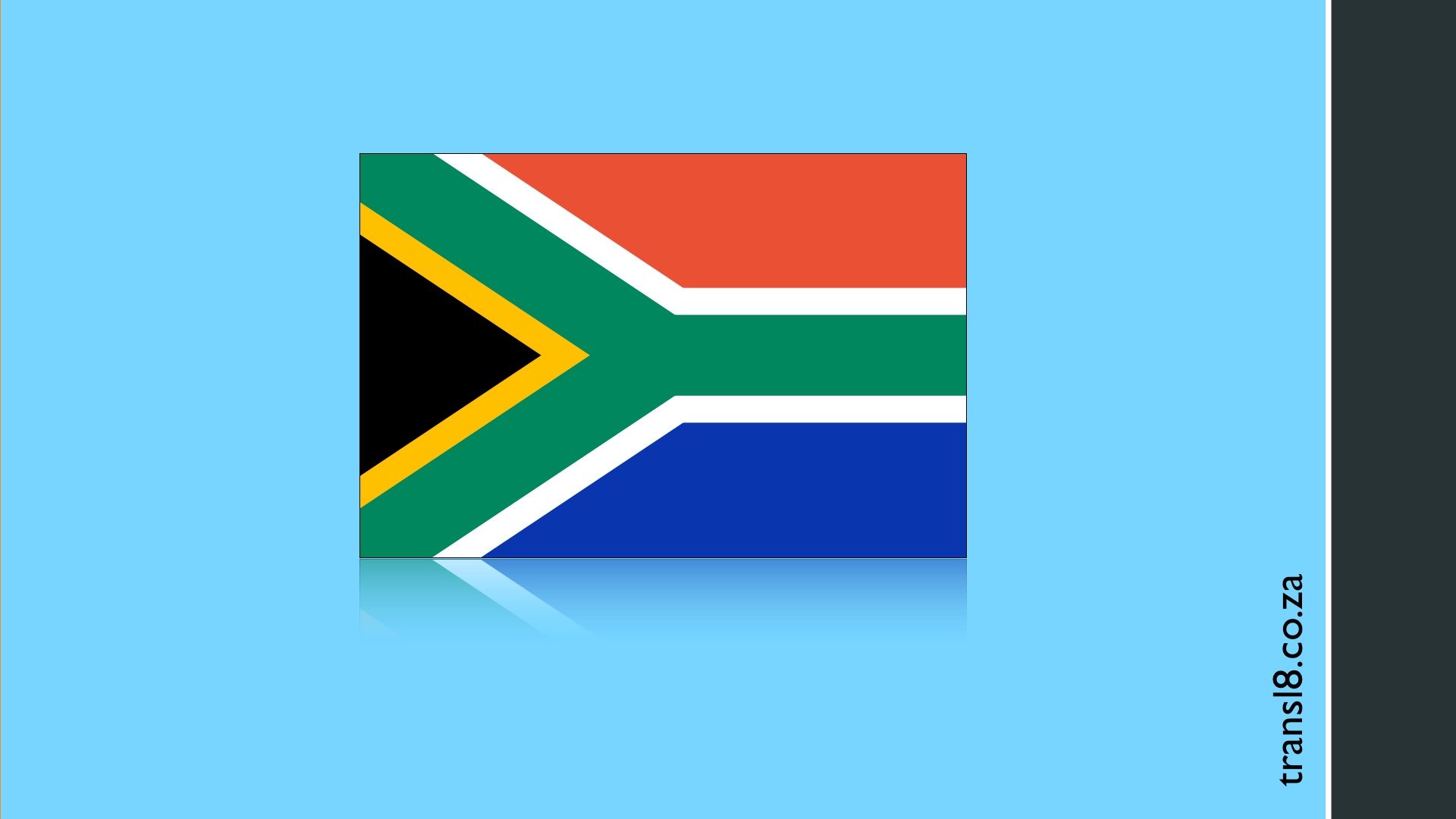 South Africa Flag HD wallpaper
