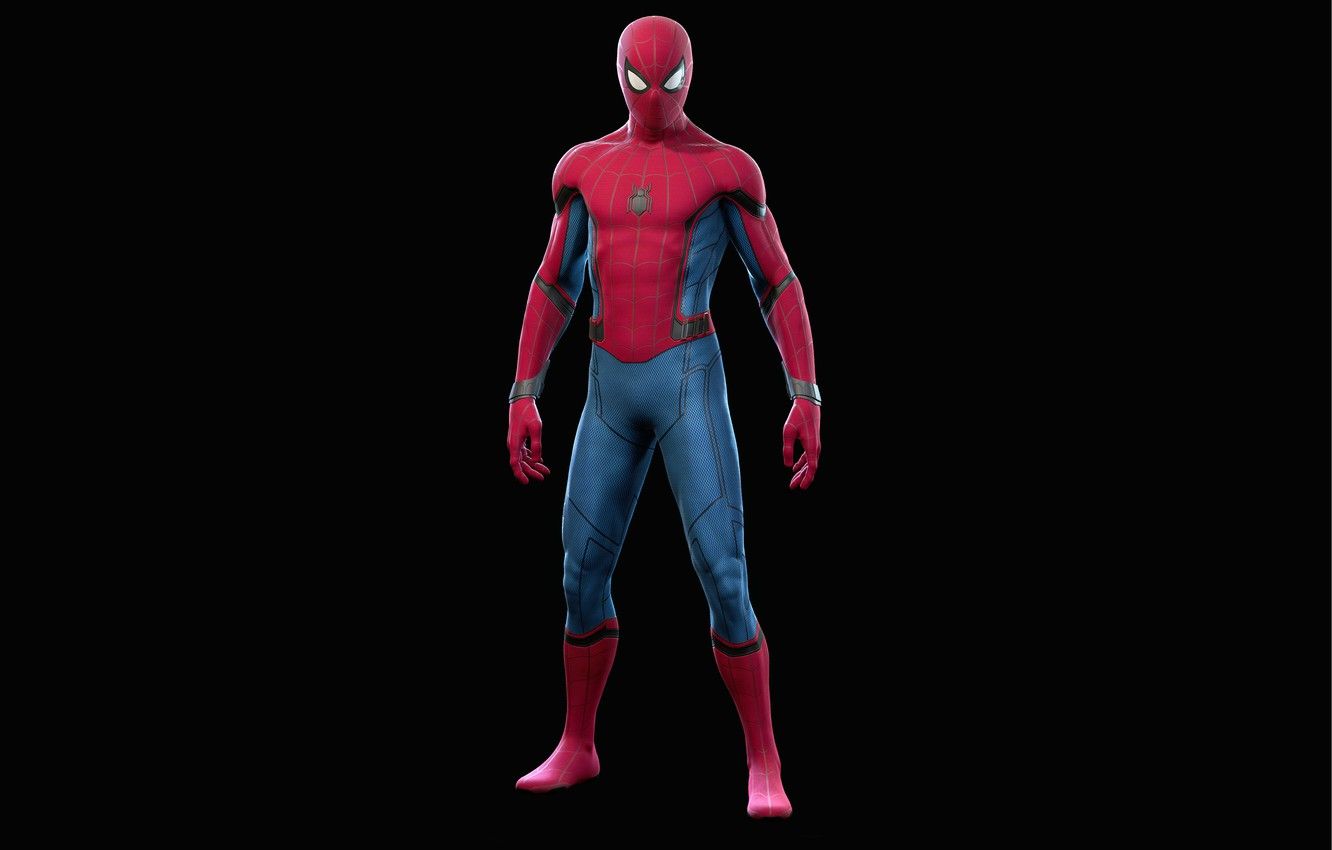 Wallpaper Spider Man, Spider Man, Suit, Costume Stark Image For Desktop, Section фильмы