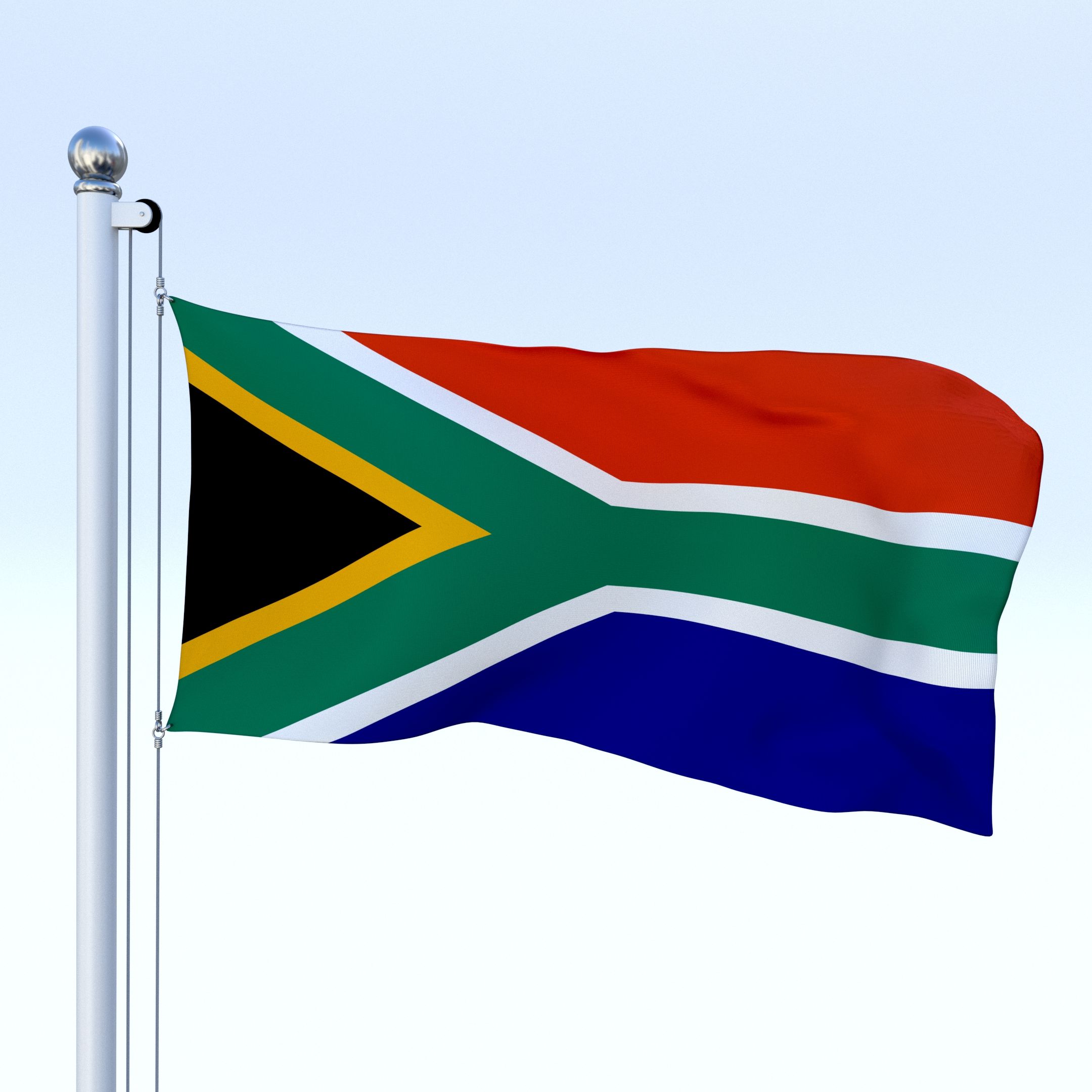 Animated South Africa Flag. Africa flag, South africa flag, South african flag