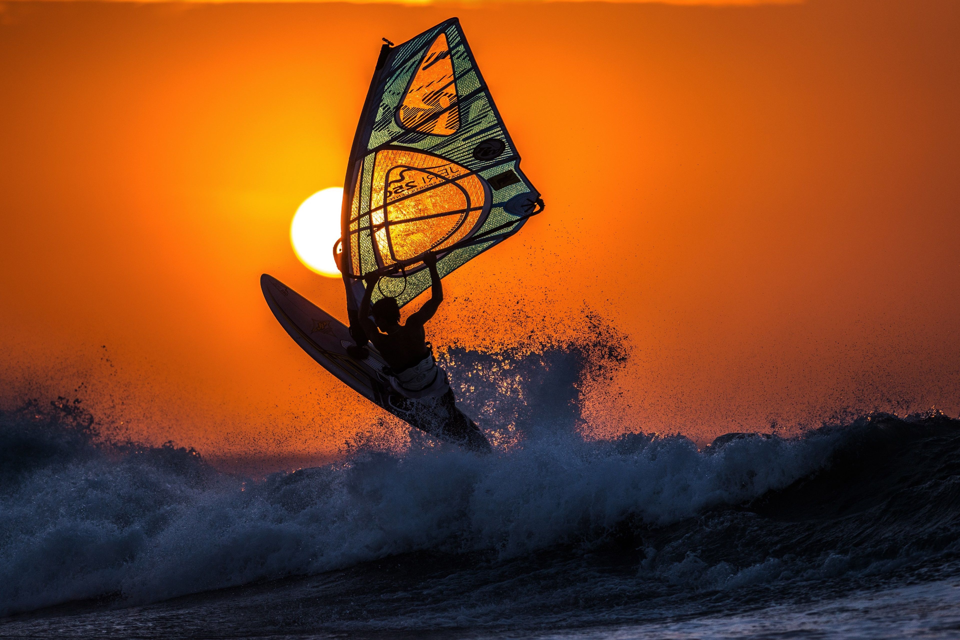 windsurfing 4k pc desktop wallpaper HD. Windsurfing, Surfing, Sports wallpaper