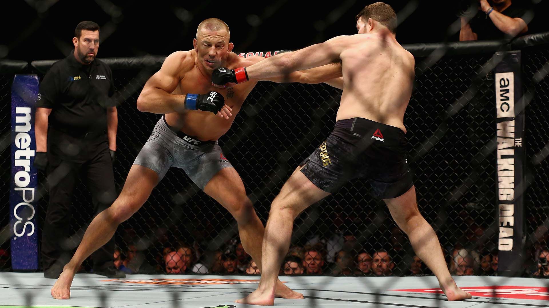 Photos: UFC 217 Georges St Pierre Defeats Michael Bisping