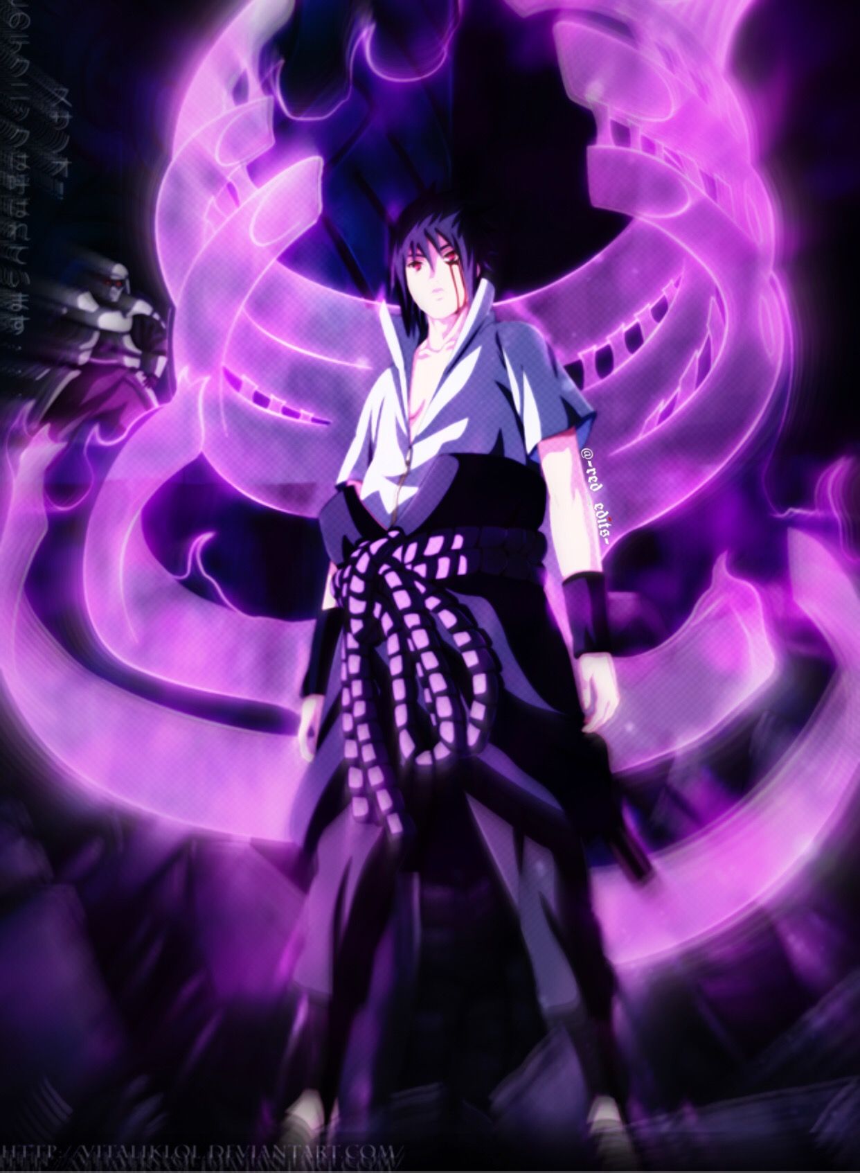 Sasuke Purple Wallpapers - Wallpaper Cave