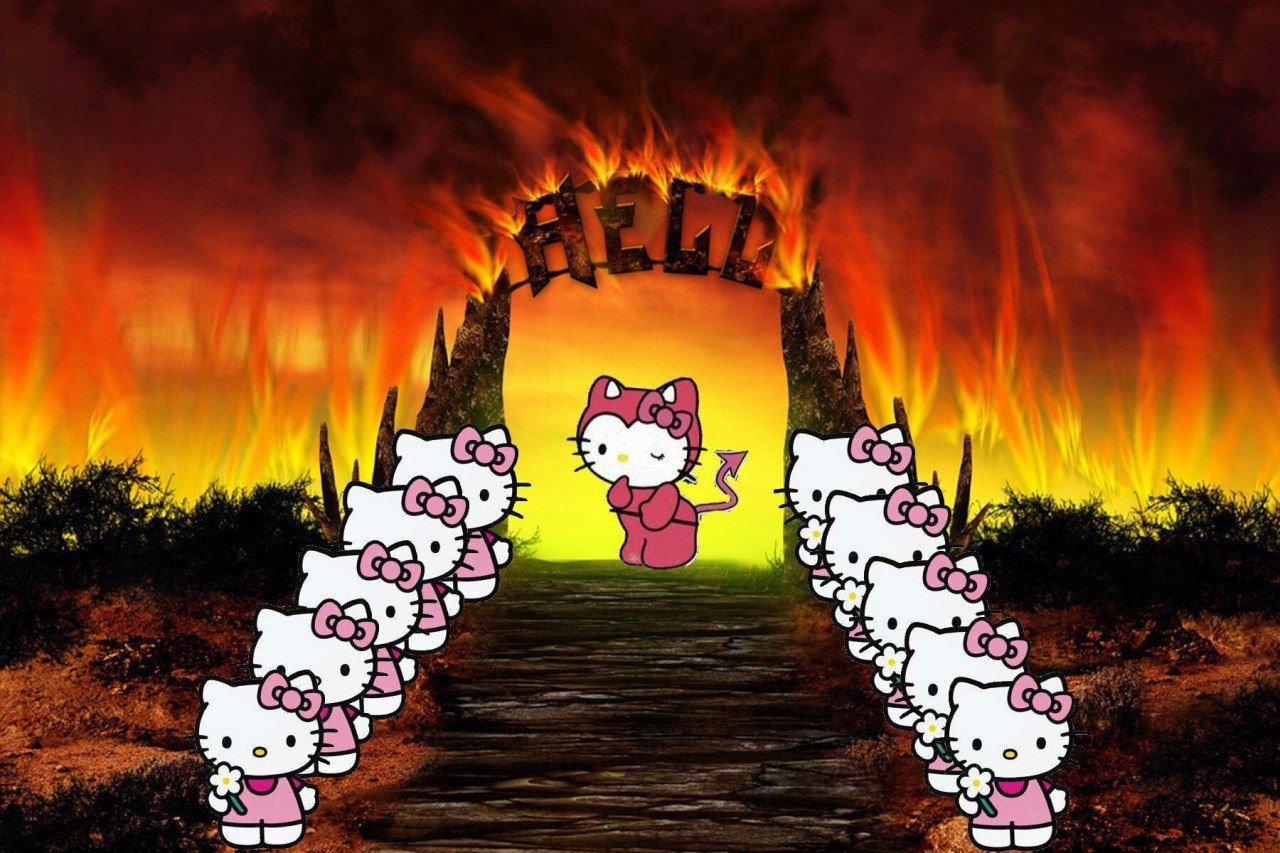 Devil Hello Kitty Wallpaper