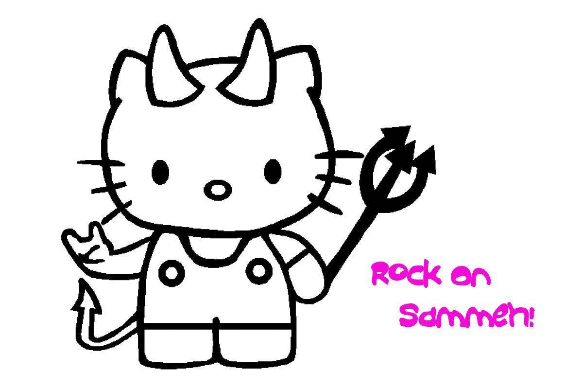 Free download Hello Kitty Devil Wallpaper [1200x800] for your Desktop, Mobile & Tablet. Explore Hello Kitty Devil Wallpaper. Hello Kitty Wallpaper Desktop, Cute Hello Kitty Wallpaper, Cute Kitty Wallpaper
