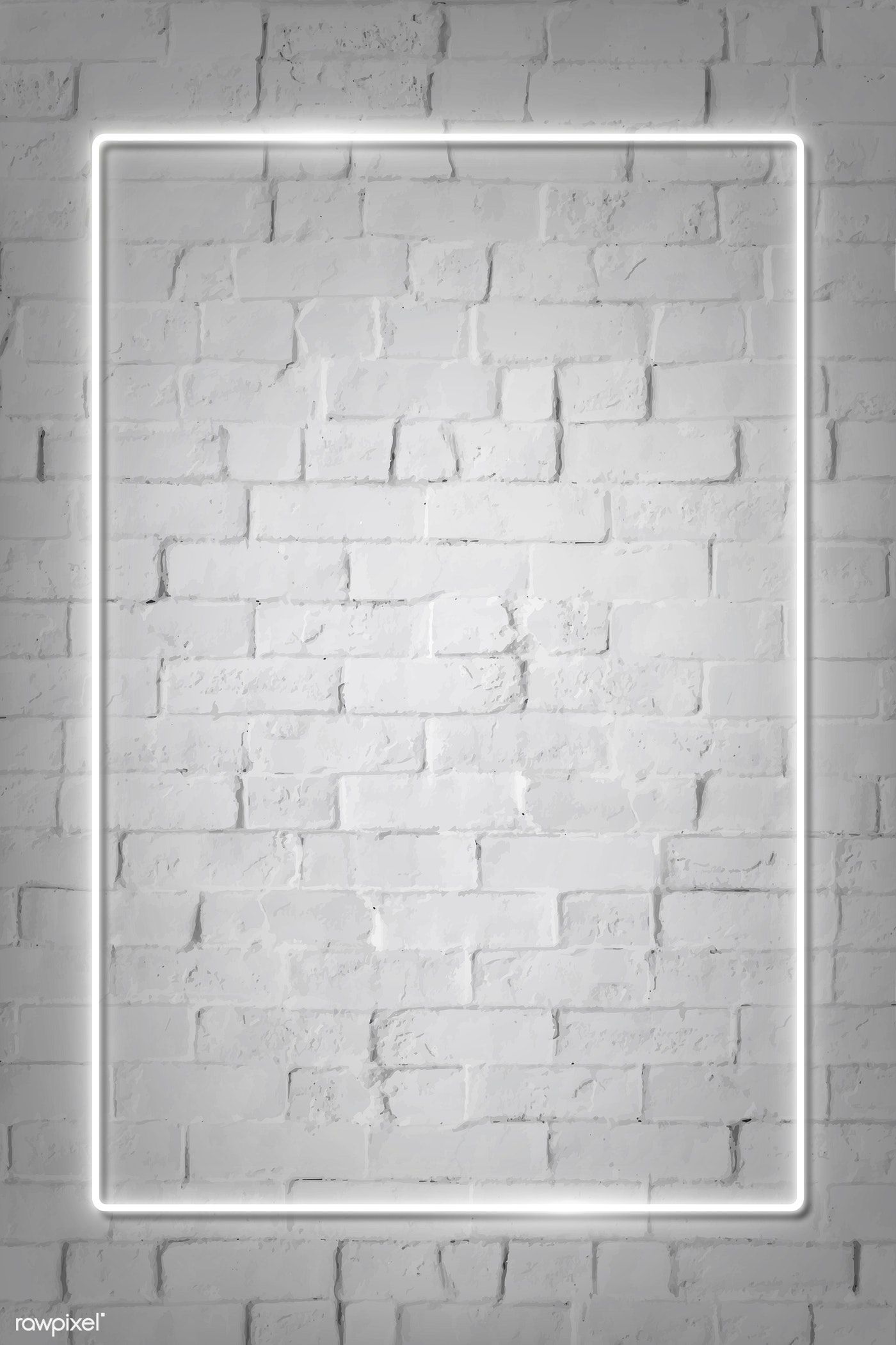 Brick wall background, Neon wallpaper.com