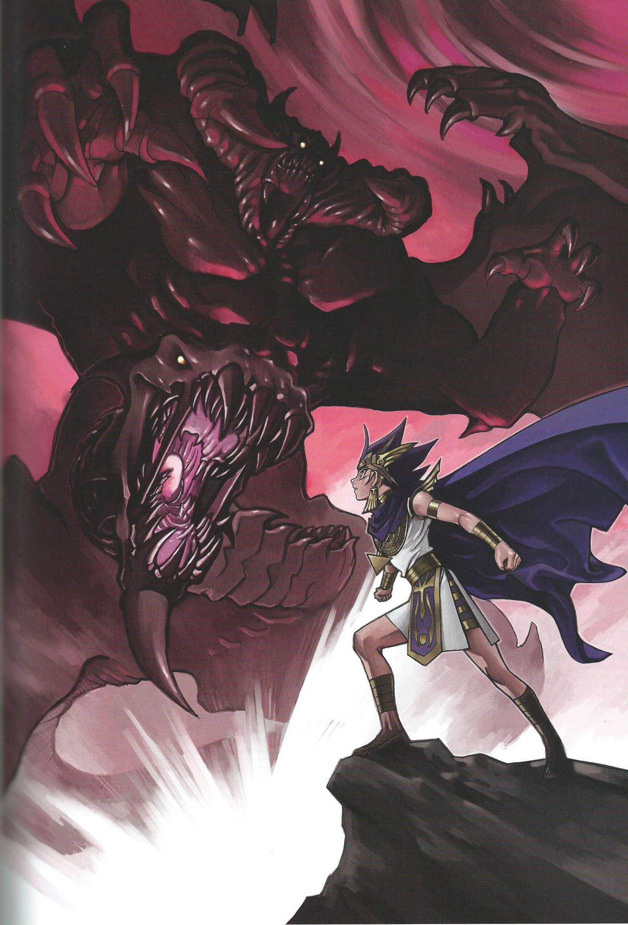 Naruto & Sasuke (Naruto Baruto) Vs Zorc Necrophades (Yu Gi Oh!)