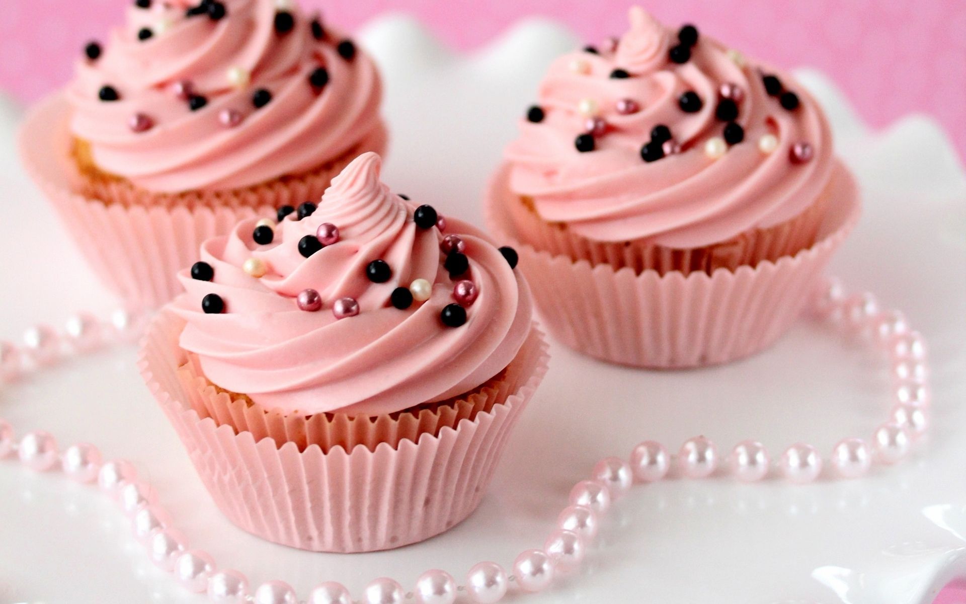 Cupcakes from Heaven, cake, cute, cupcakes, food, pink, dessert, HD  wallpaper | Peakpx