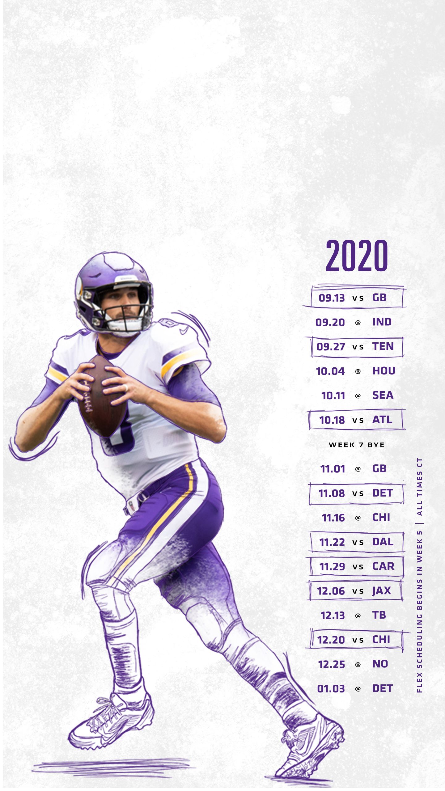 Mobile Wallpaper website of the Minnesota Vikings