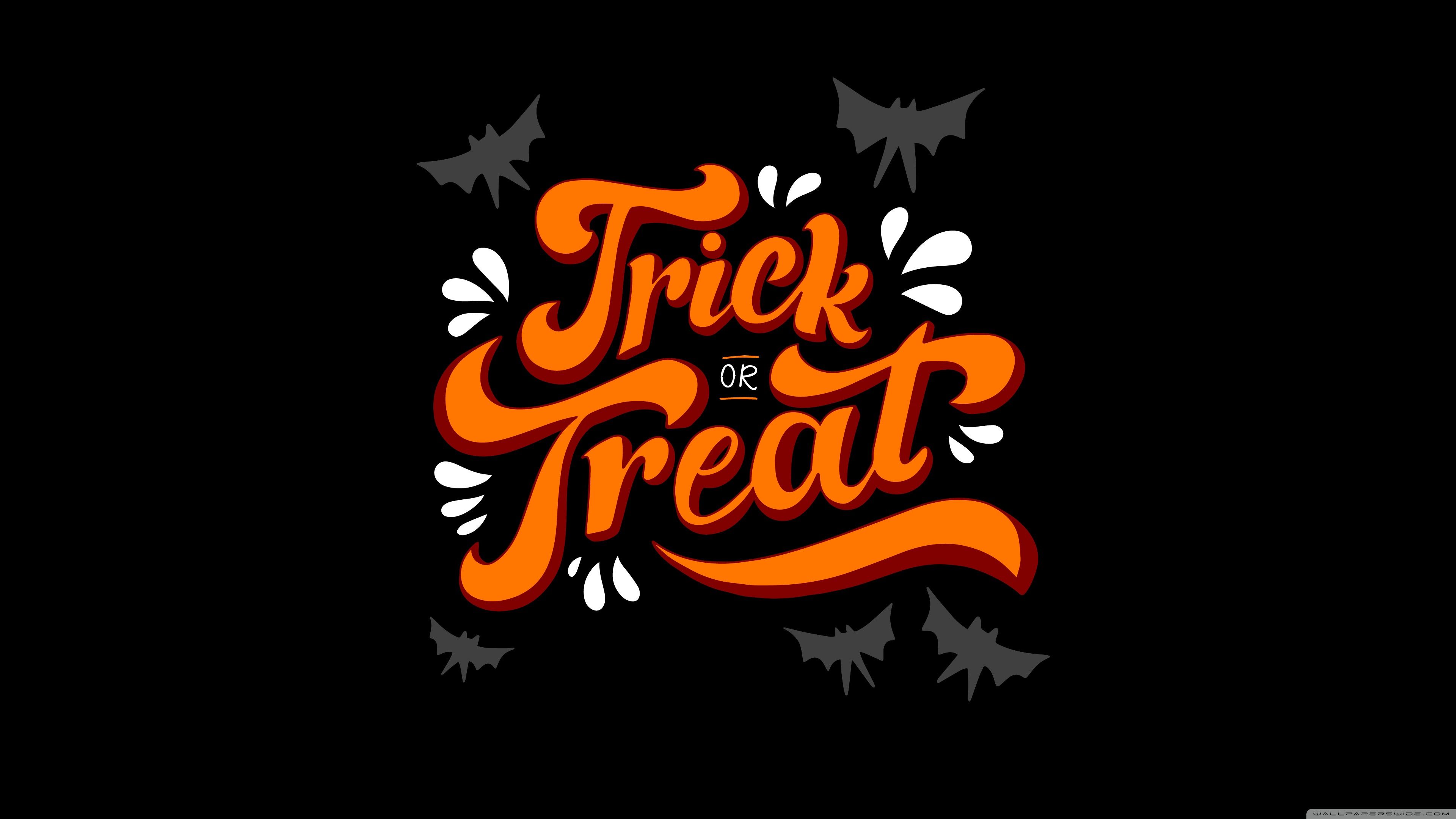 Trick or Treat, Halloween Ultra HD Desktop Background Wallpaper for: Widescreen & UltraWide Desktop & Laptop, Multi Display, Dual Monitor, Tablet