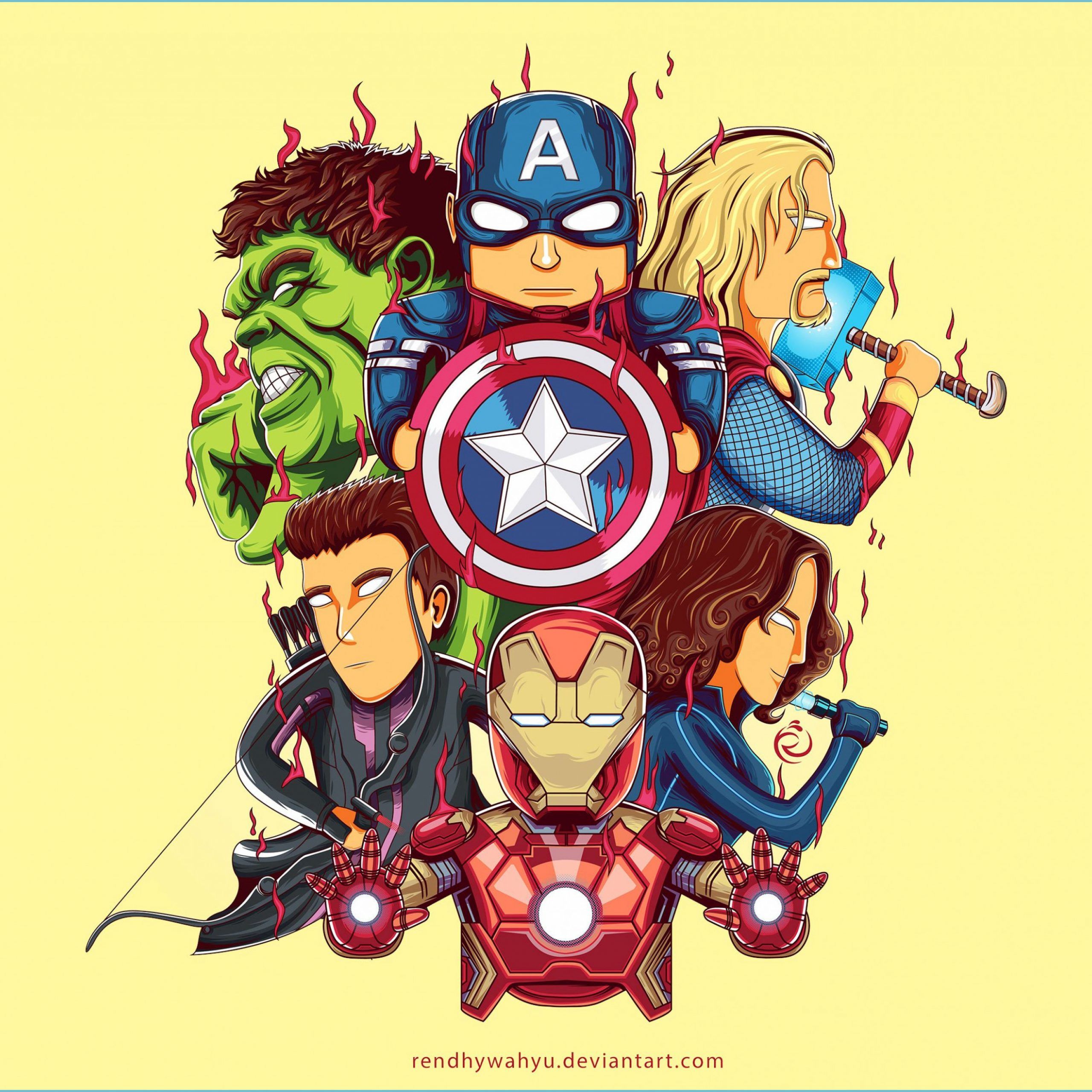 Little Avengers 10k Art thor wallpaper, superheroes wallpaper cartoon wallpaper