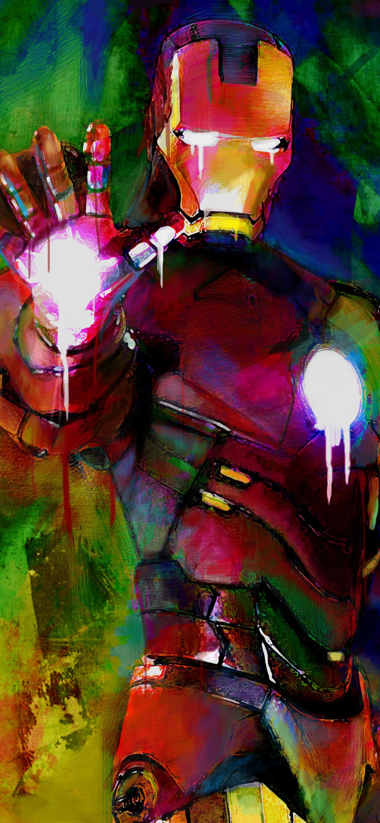Iron Man Paint Color Art iPhone XS MAX HD 4k Wallpaper, Image, Background, Photo and Picture