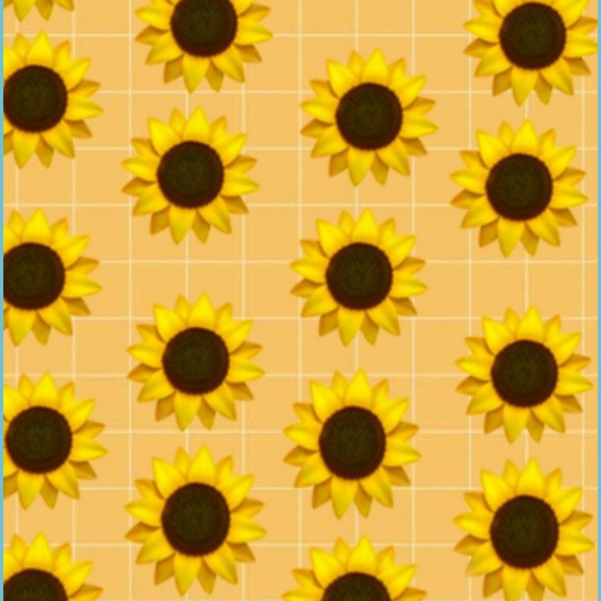 Sunflower Checkered Vans Wallpaper checkered wallpaper