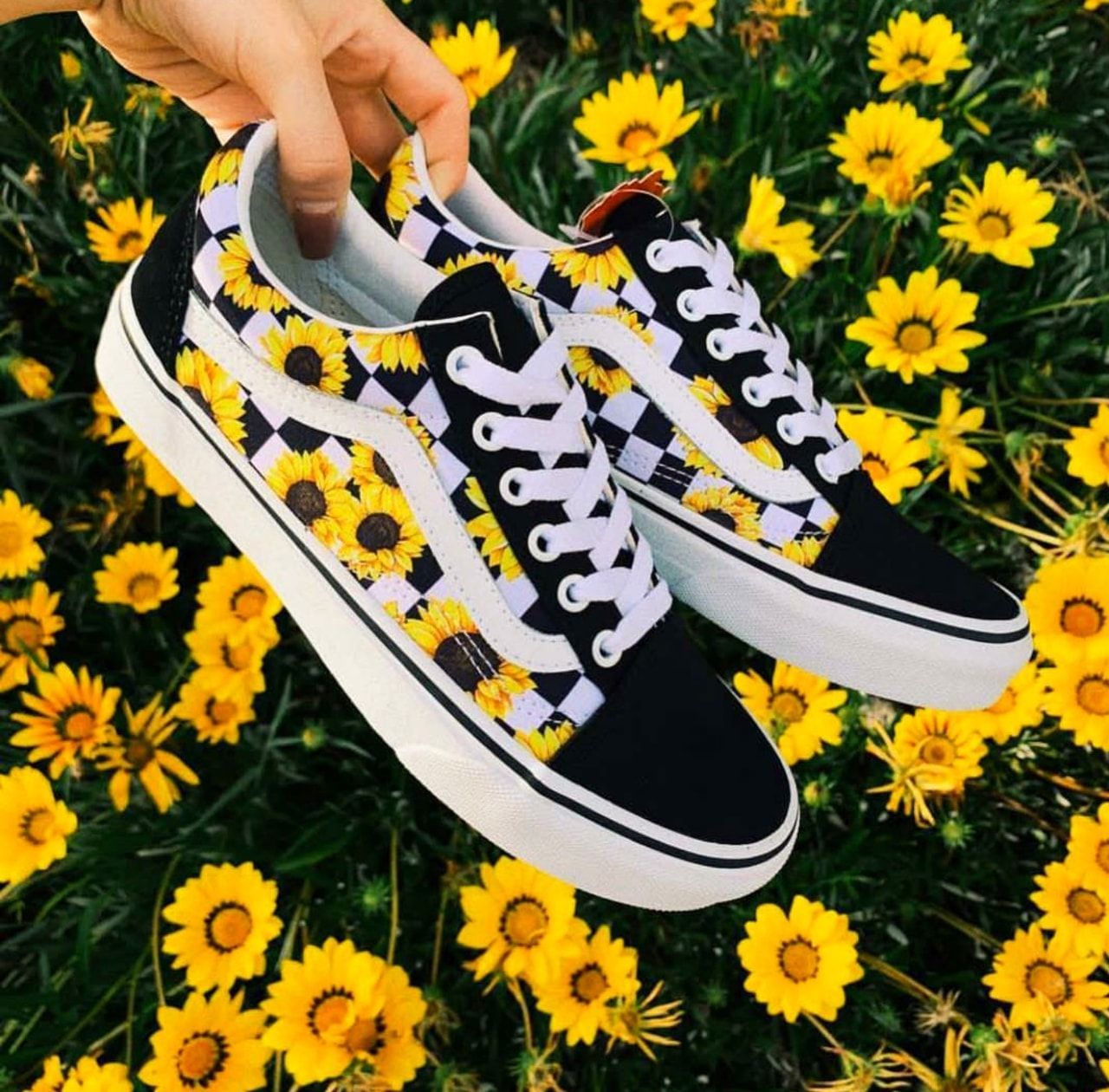 sunflower shoes vans