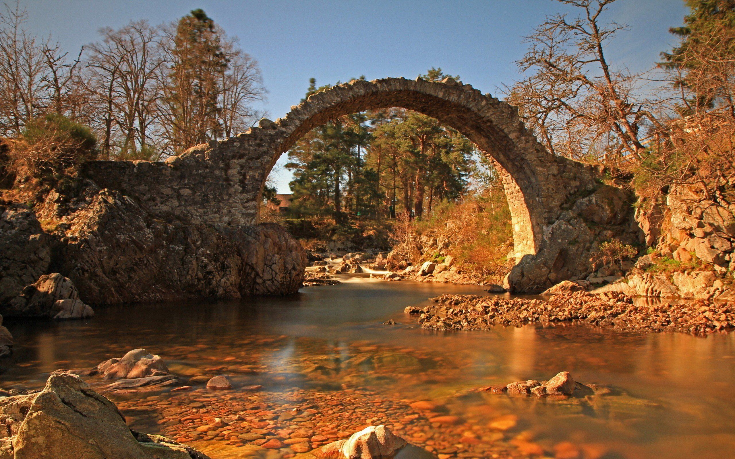 Stone Bridge Autumn Wallpapers Wallpaper Cave 