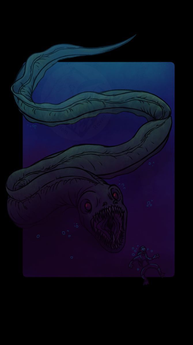 The infinite eel, SCP-3000 (artwork)
