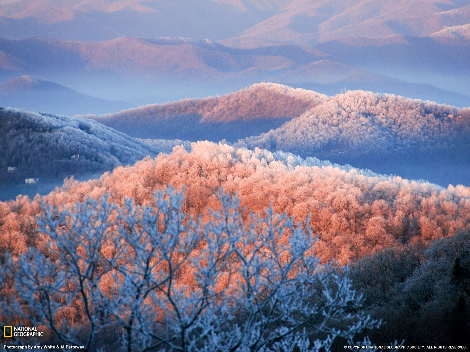 Wallpaper - National Geographic for Life in Color: Orange. Color of life, Mountain landscape, Blue ridge mountains