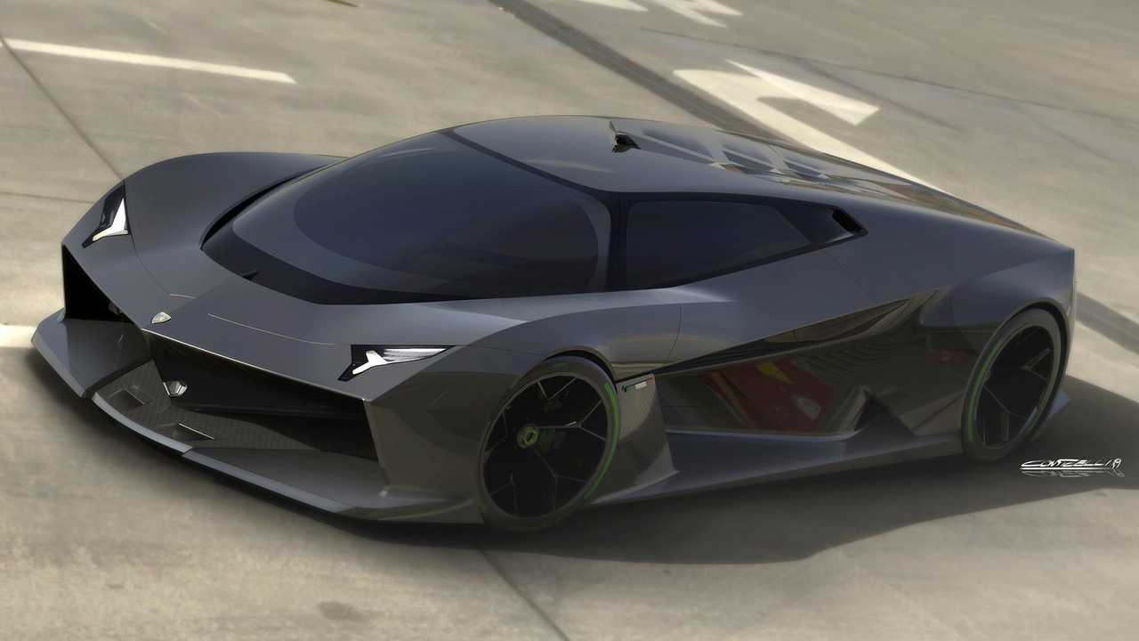 Rendering Of Future Lamborghini Concept Looks Bullishly Good