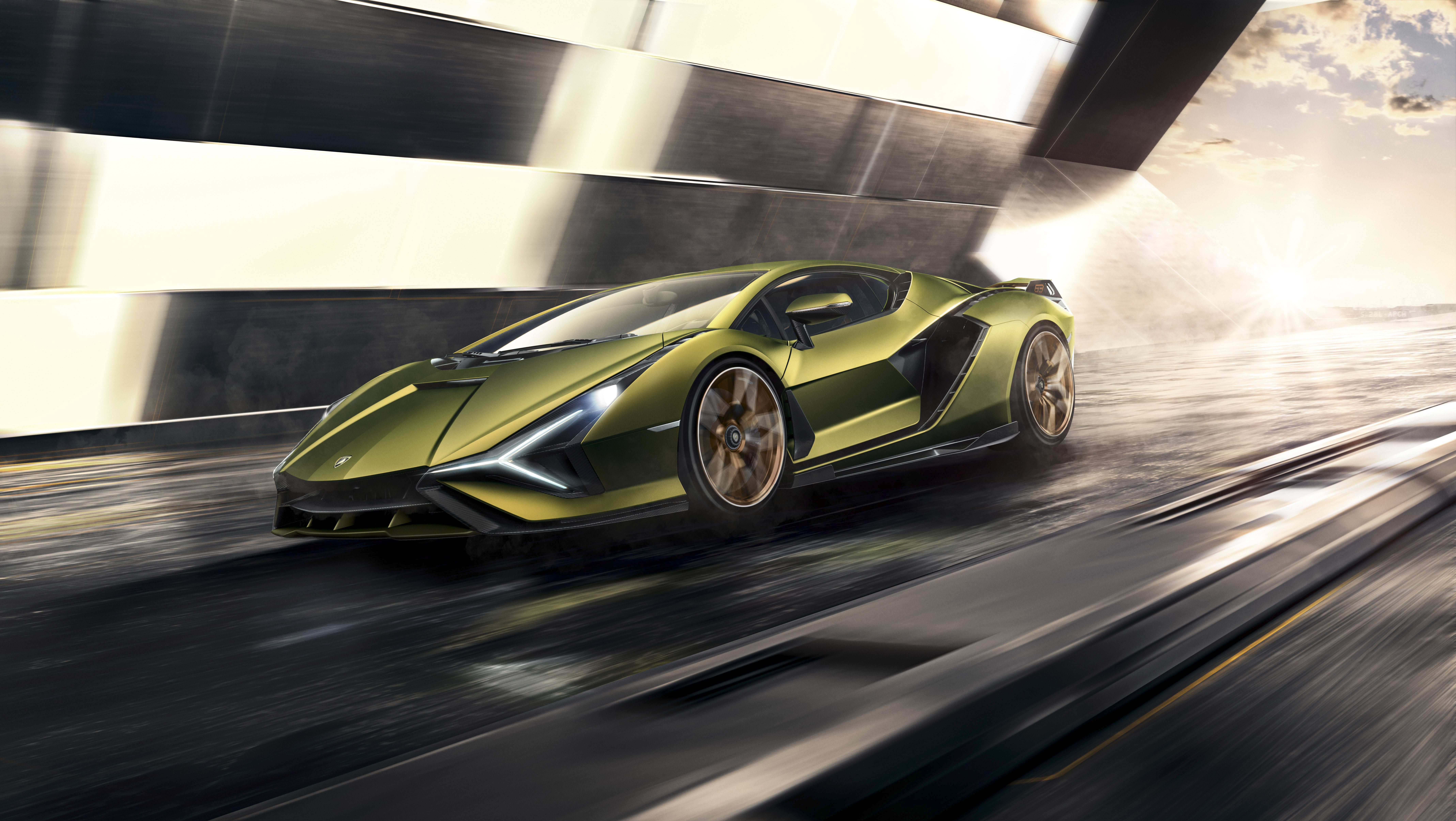 The Lamborghini Sián: Limited edition hybrid super sports car previews the future