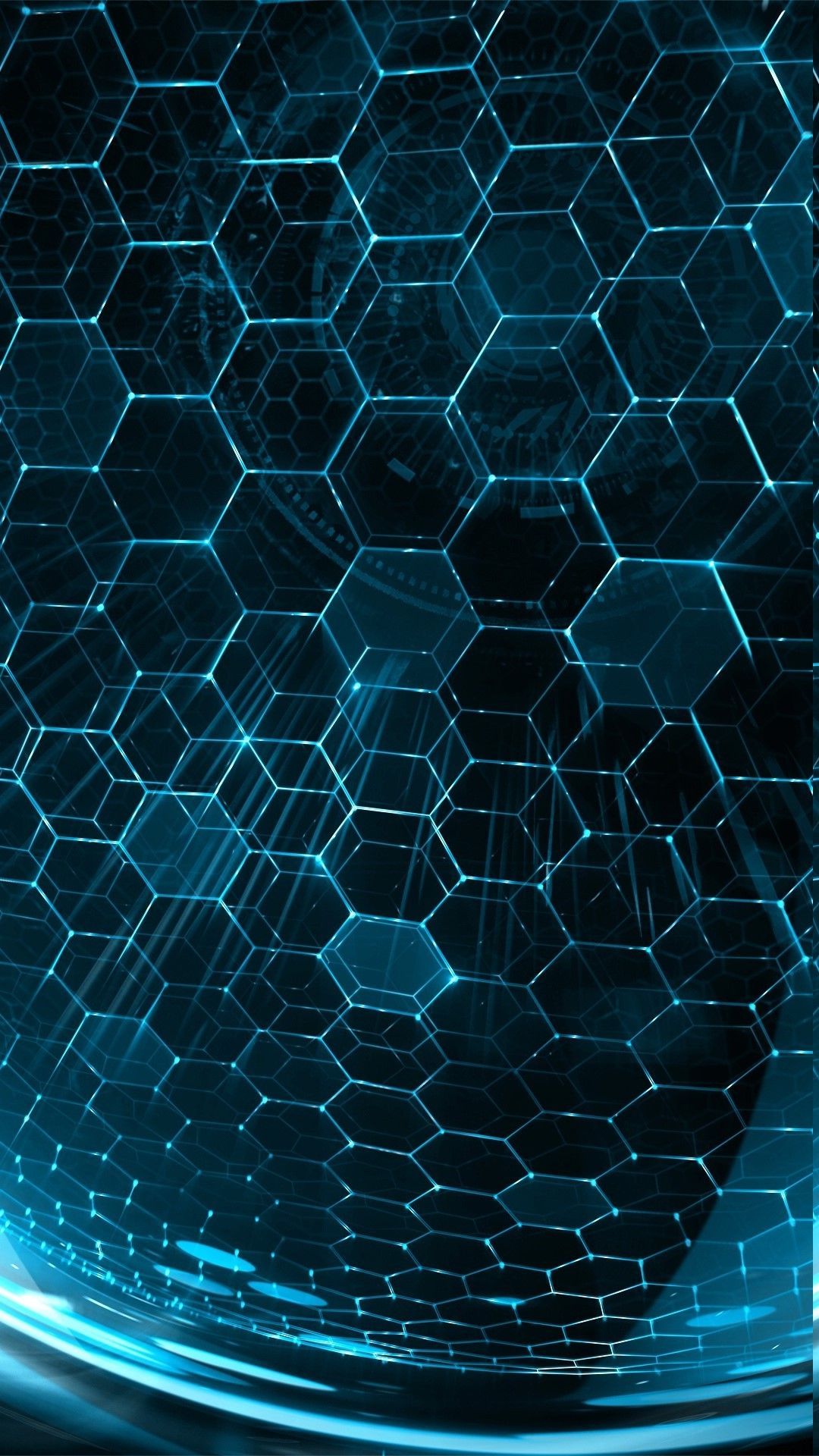 Hexagon Pattern HD. Technology wallpaper, Blue background patterns, 3D wallpaper for mobile