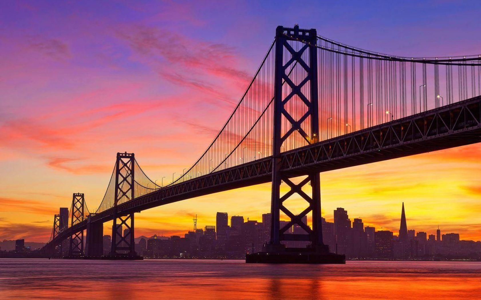 San Francisco–oakland Bay Bridge HD Wallpaper