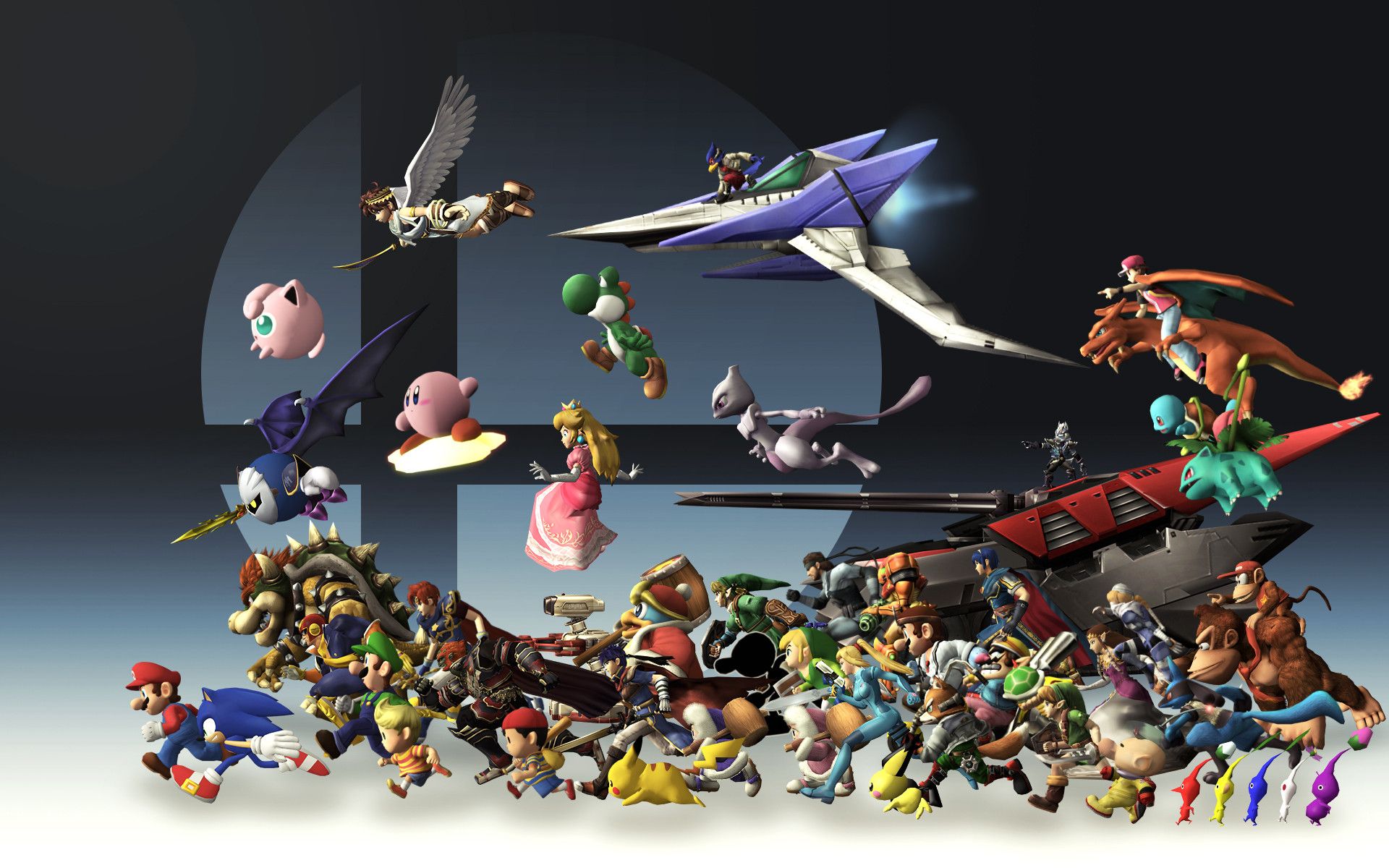 super smash bros melee wallpaper