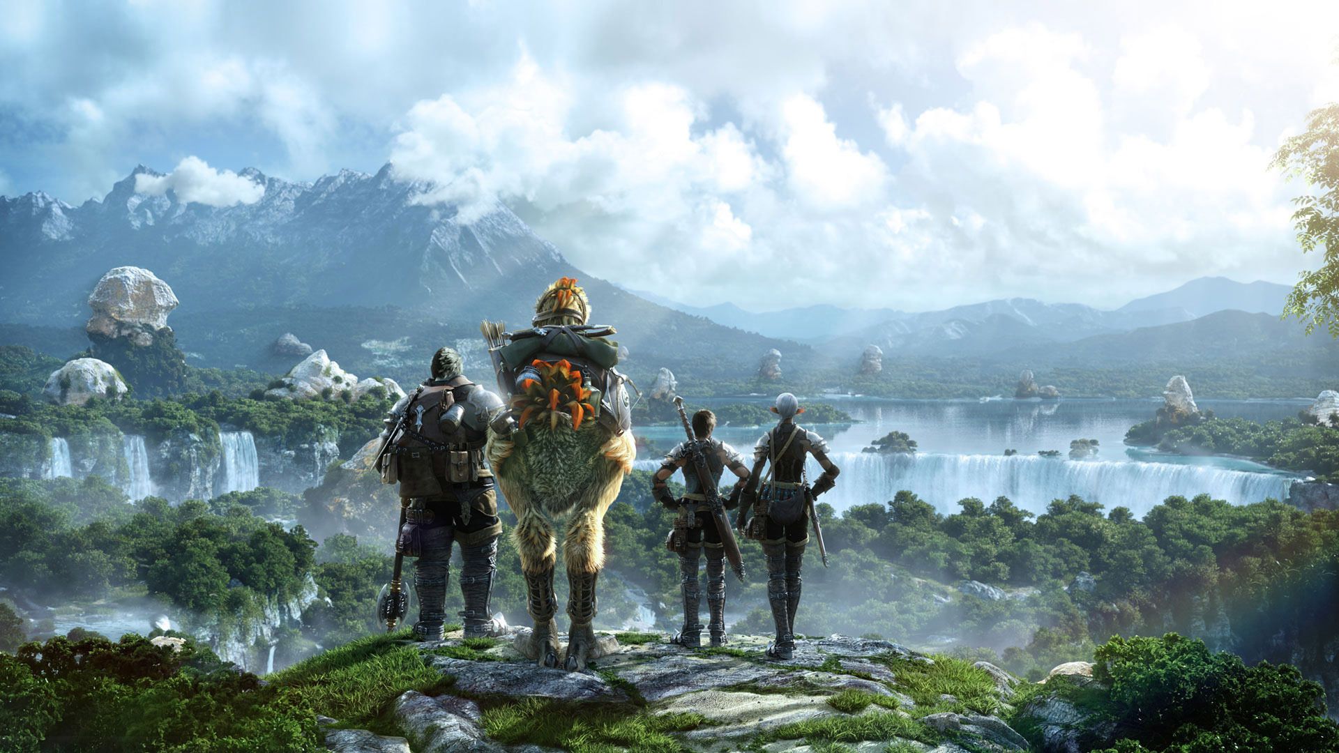 Free download Ff14 Arr Wallpaper for [1920x1080] for your Desktop, Mobile & Tablet. Explore FFXIV ARR HD Wallpaper. FFXIV Wallpaper 1080p, Black Mage Wallpaper, FFXIV Heavensward Wallpaper