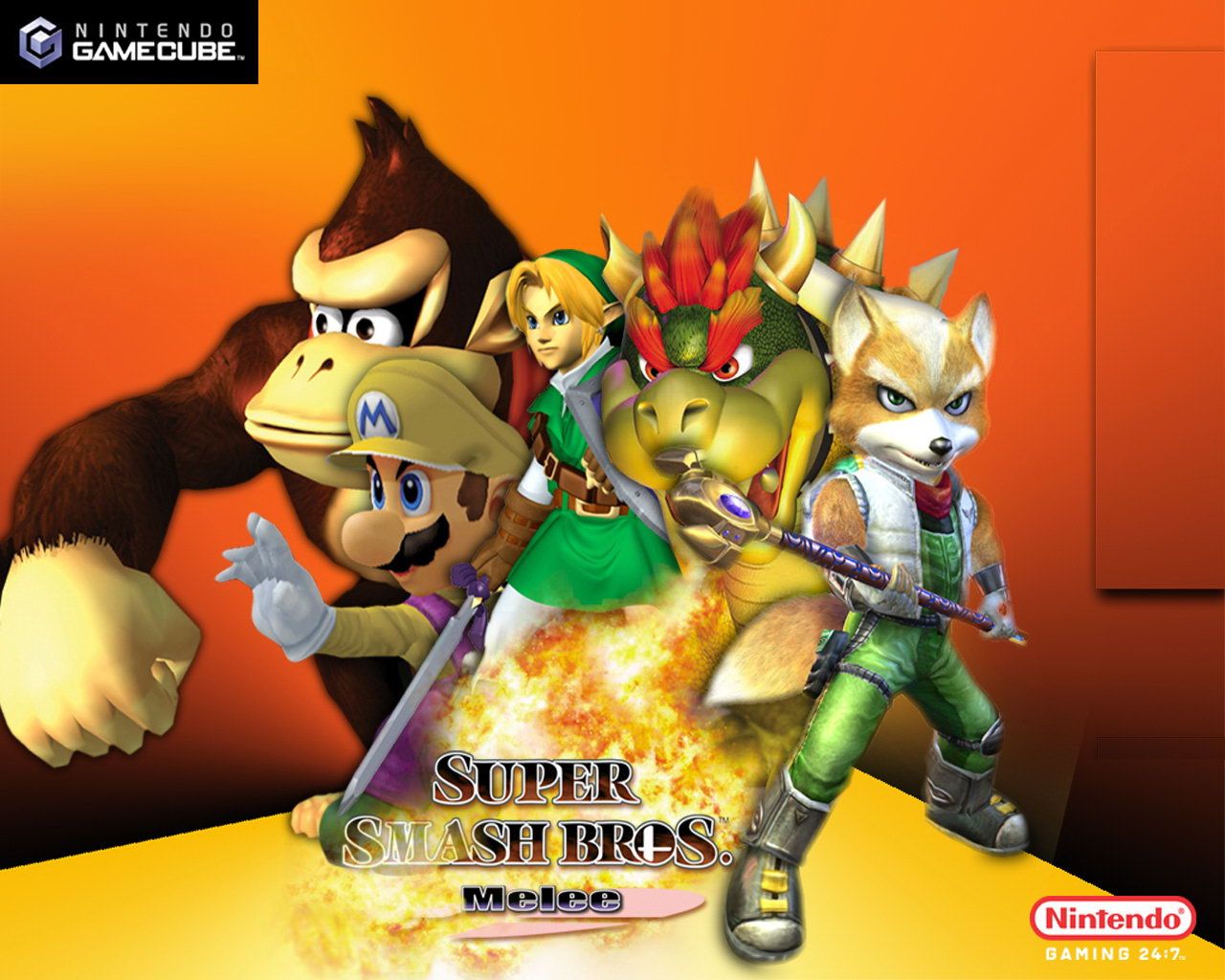 Super Smash Bros Melee Gamecube HD Wallpaper