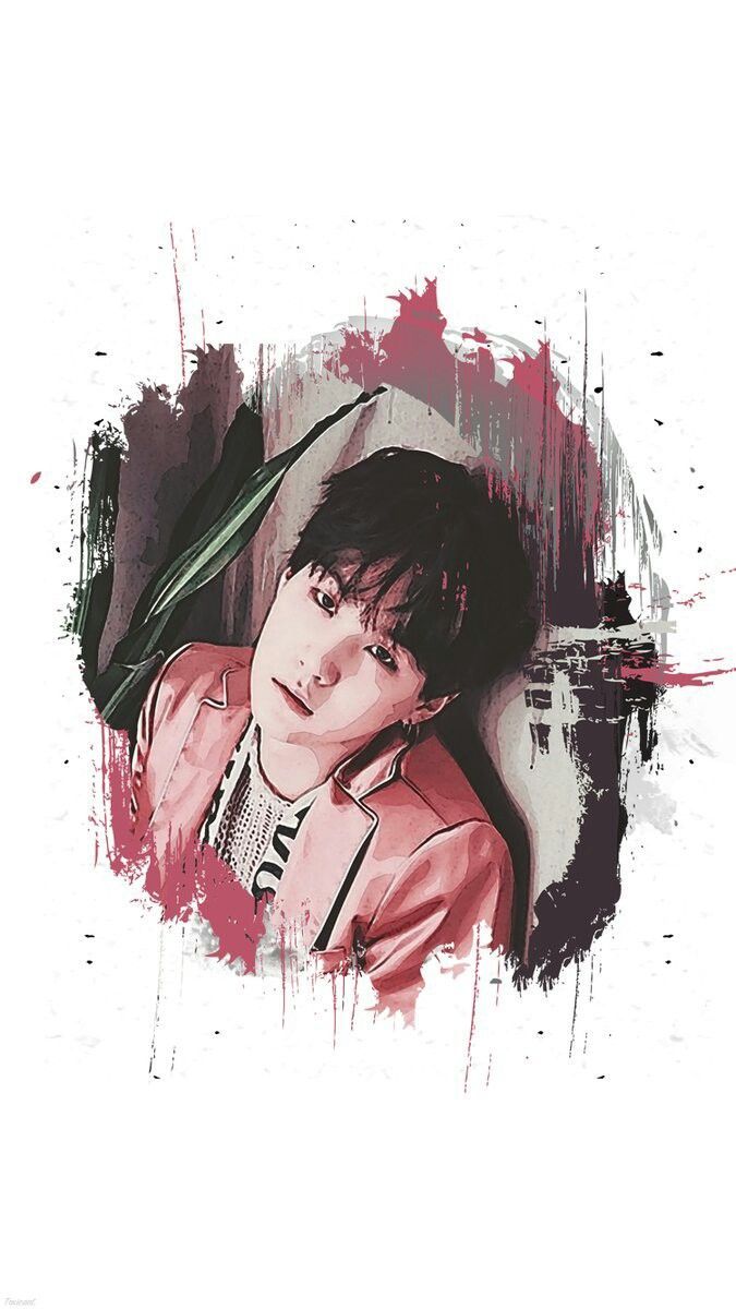 WINGS' ART. Suga. Bts wallpaper, Bts drawings, Bts fanart