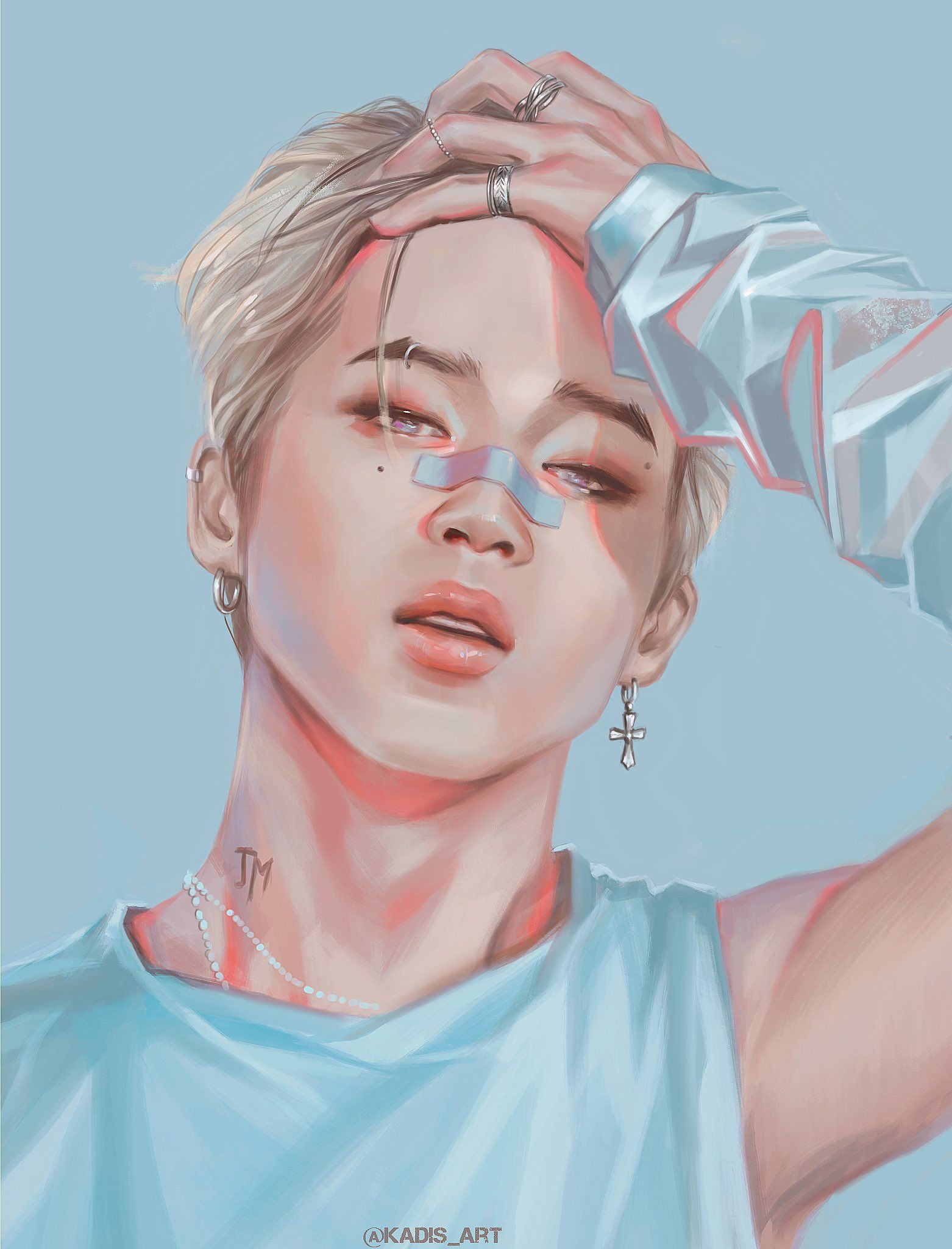 How to Draw Jimin BTS - Step by Step