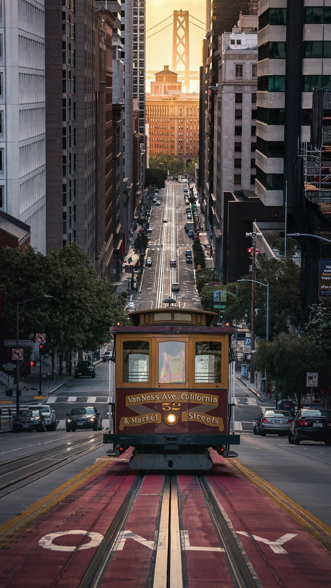 San Francisco, City, Street, Tram, USA 1242x2688 IPhone 11 Pro XS Max Wallpaper, Background, Picture, Image