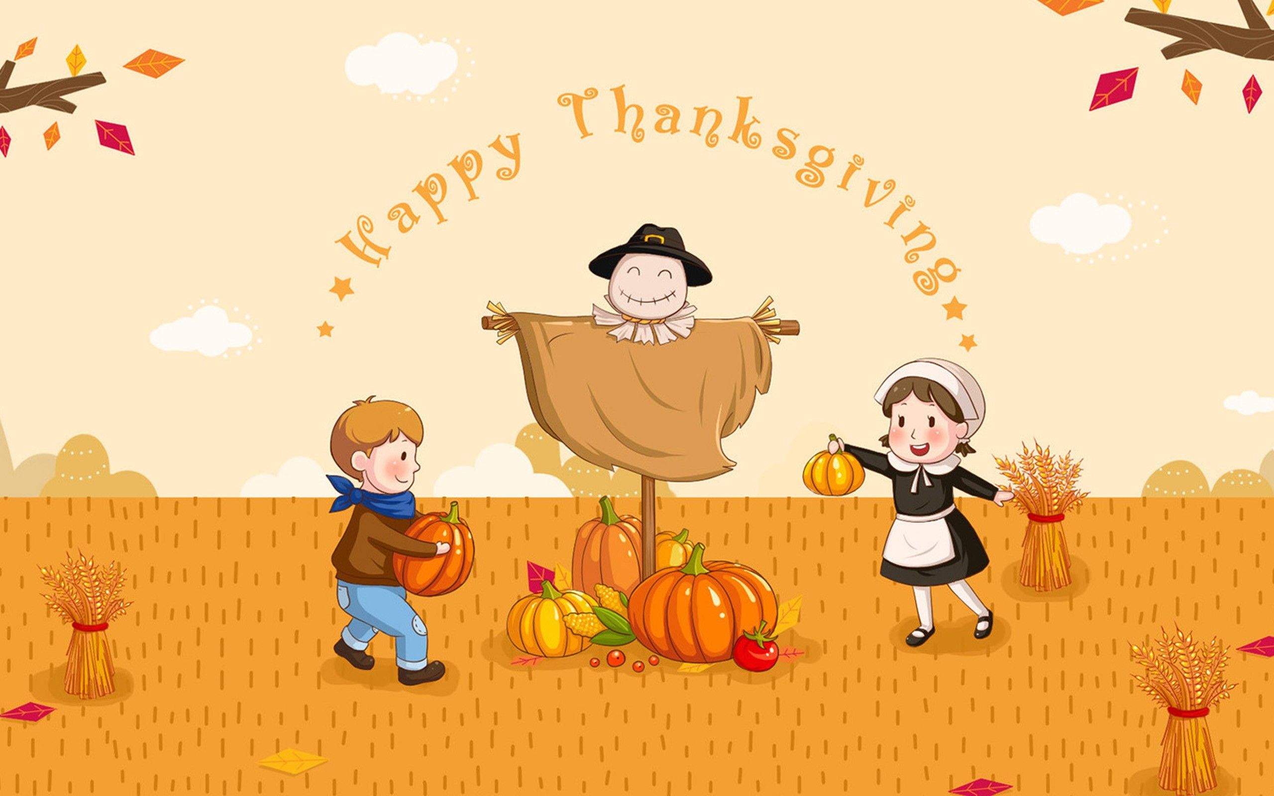 Cute Thanksgiving Background