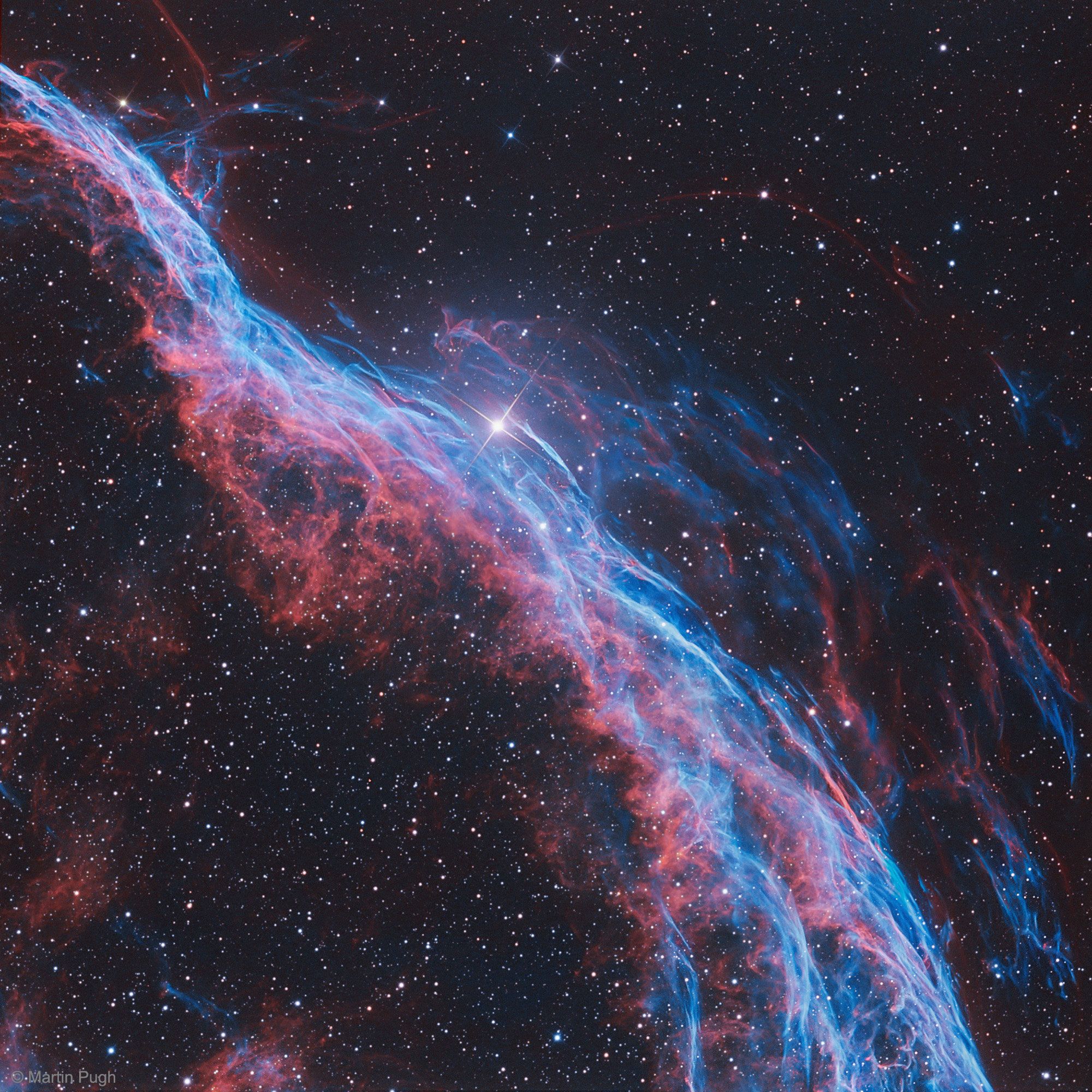 APOD: 2018 April 8 6960: The Witch's Broom Nebula