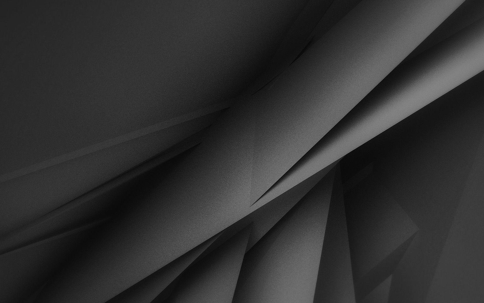 Abstract Background Line Shape Gray Minimal3D Pattern Bw Dark Wallpaper