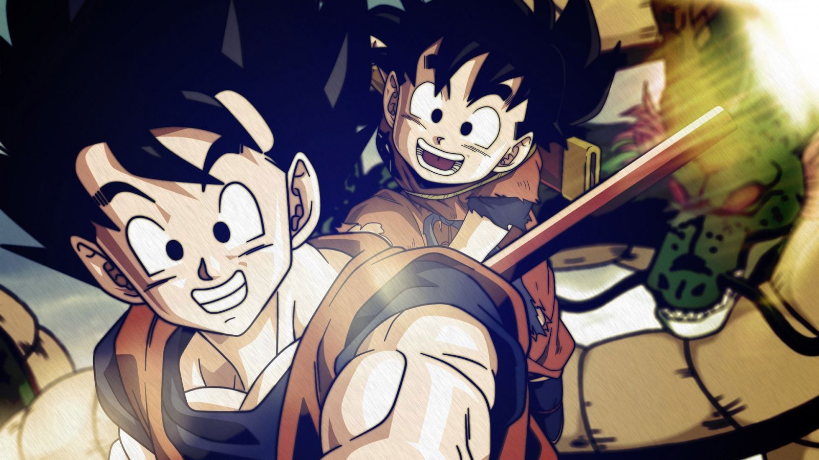 Goku And Gohan Wallpaper