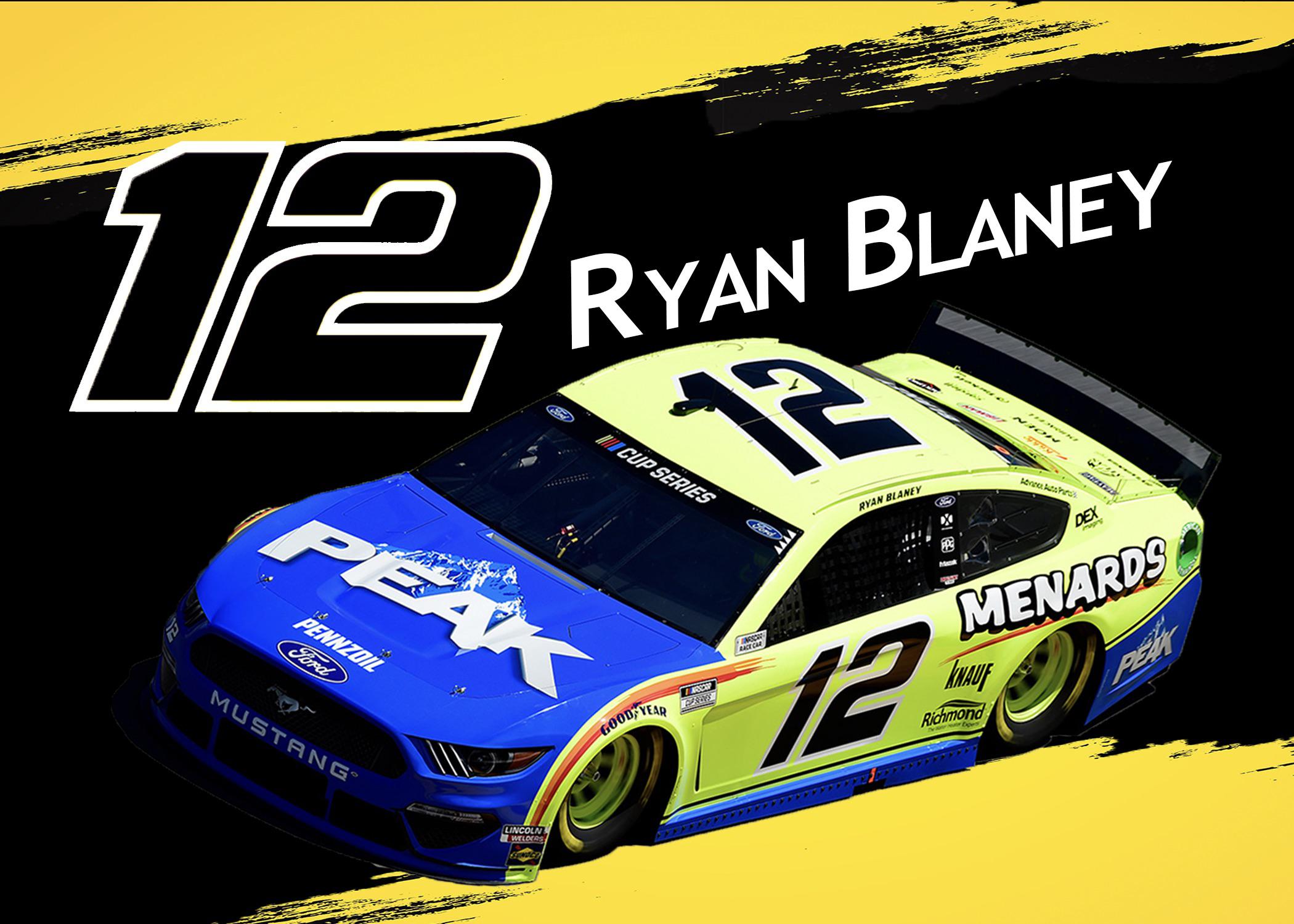 Here's a Ryan Blaney Wallpaper I made