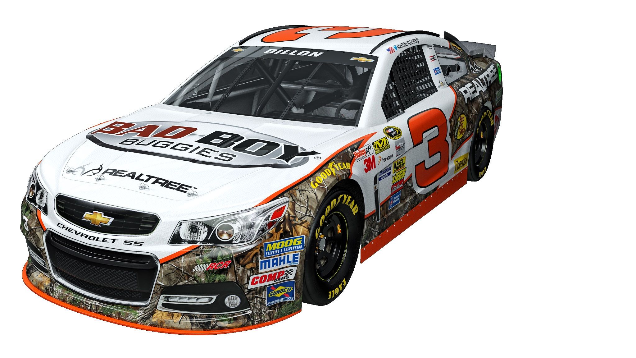 Realtree and Bad Boy Buggies to Partner with Austin Dillon and Richard Childress Racing's No. 3 NASCAR Sprint Cup Series Program at Bristol Motor Speedway