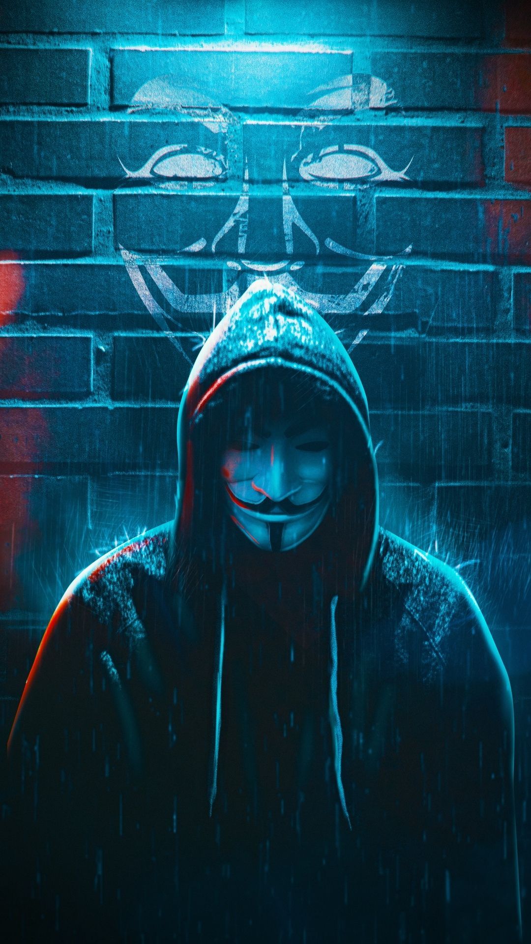 Neon Anonymous Wallpapers - Wallpaper Cave