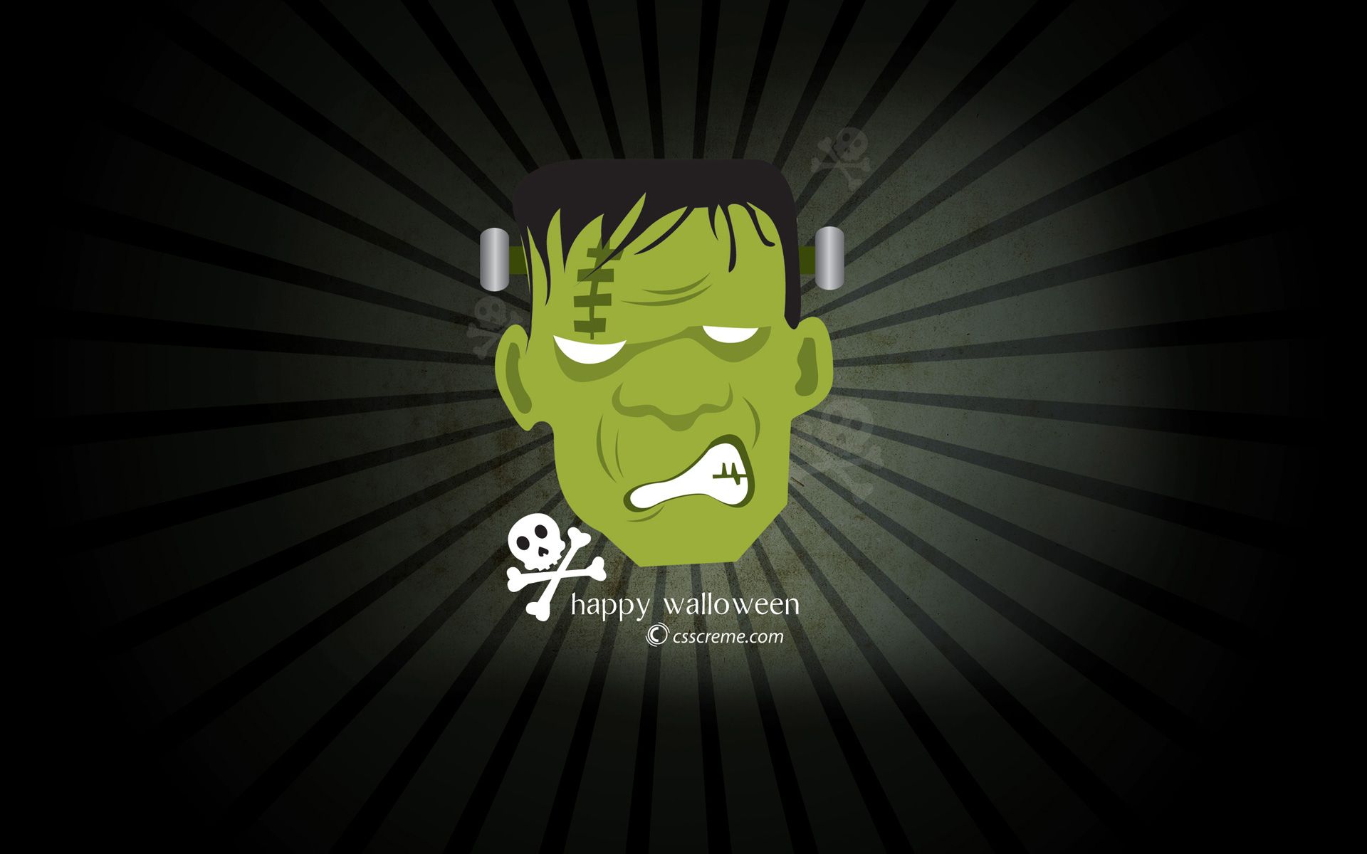 Halloween Crazy Frankenstein < Vector < Gallery < Desktop Wallpaper