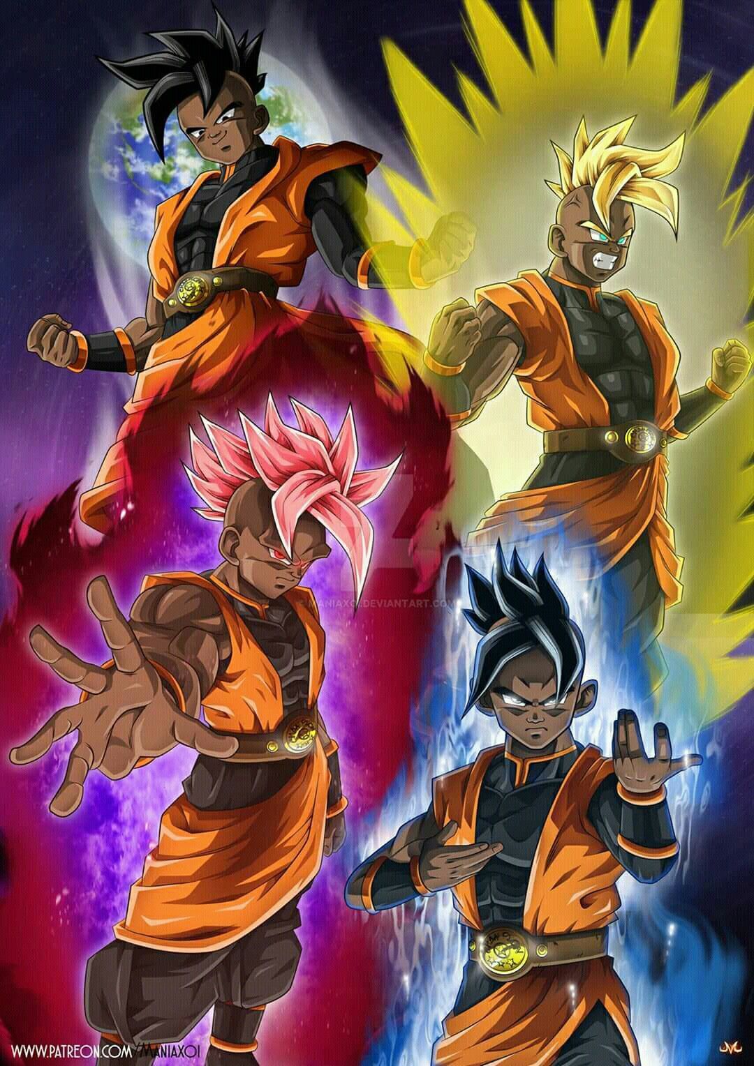 DBM poster : Uub kaioken by Fayeuh on DeviantArt