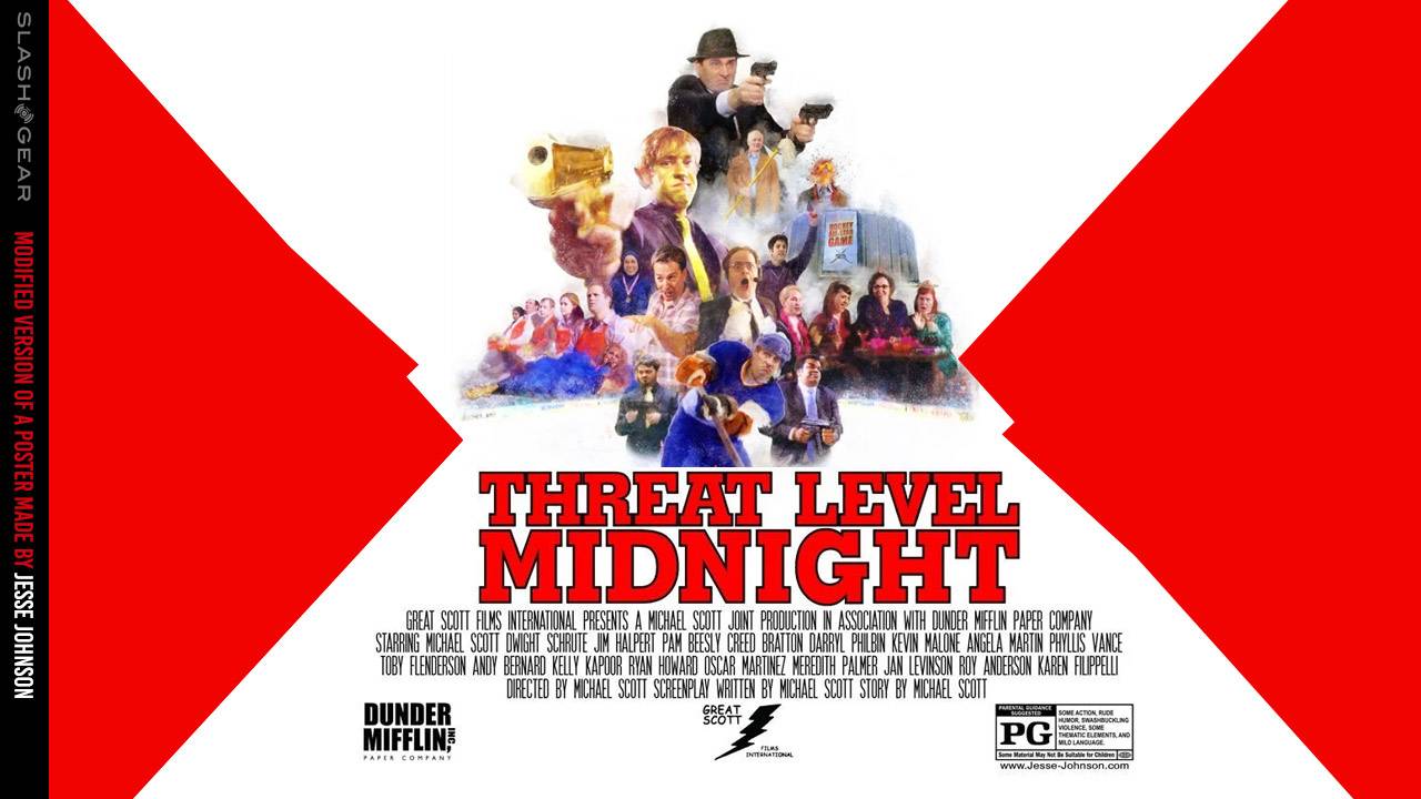 The Office Netflix exit begins with full Threat Level Midnight