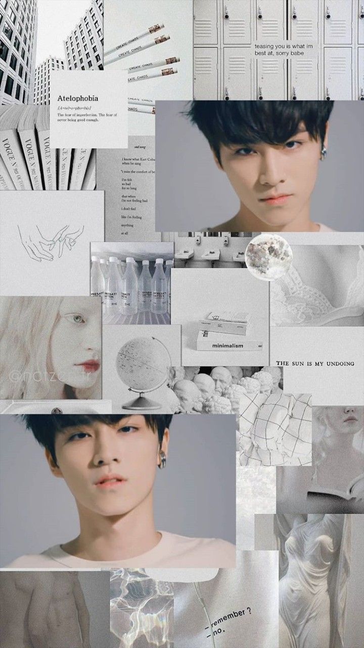 nct #aesthetic #wallpaper #xiaojun. Seni, Kolase