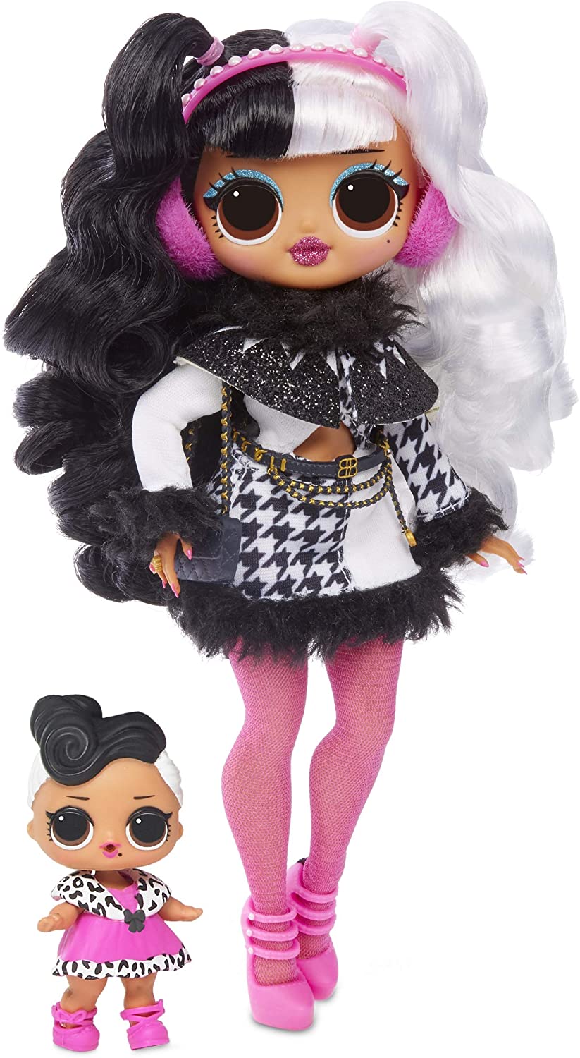 L.O.L. Surprise! O.M.G. Winter Disco Dollie Fashion Doll & Sister, Dolls