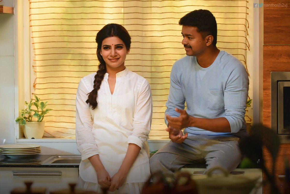 Sañthøsh Vj - #Theri HD still #Vijay #Samantha Link