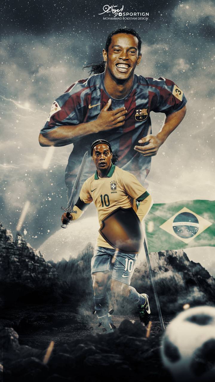 Ronaldinho Gaucho Barcelona Wallpaper