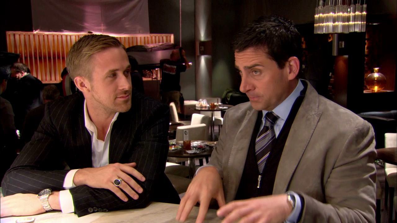 Behind the Scenes of Crazy Stupid Love with Steve Carell and Ryan Gosling