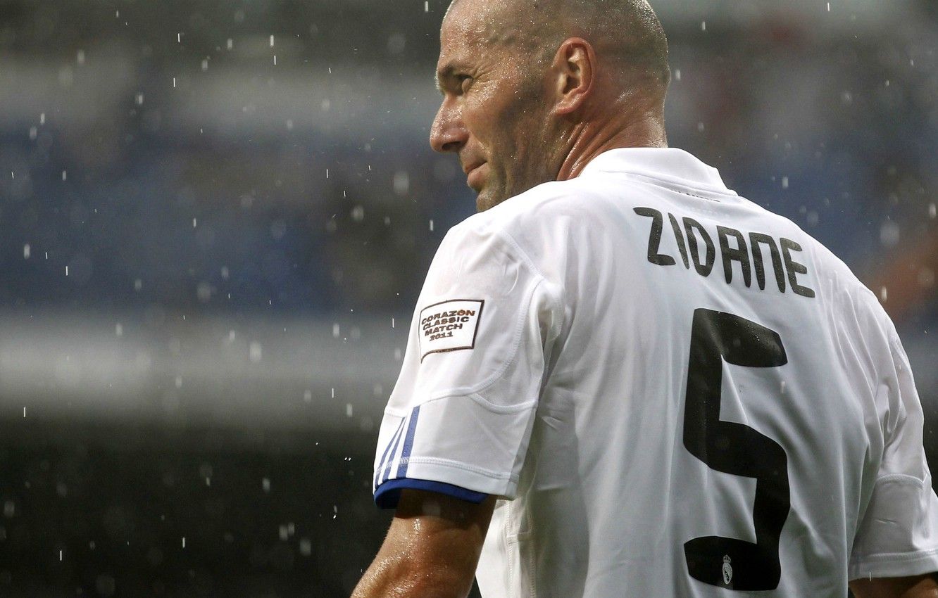 Wallpaper Sport, Football, Male, Real Madrid, Real Madrid, Player, Legend, Zinedine Zidane, Zizou, Zinedine Zidane image for desktop, section спорт