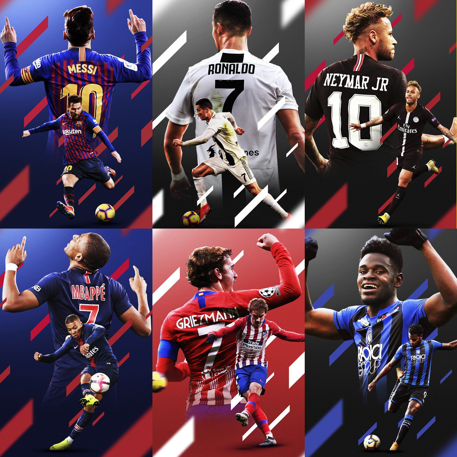 Some #Messi #Ronaldo #Neymar #Mbappe